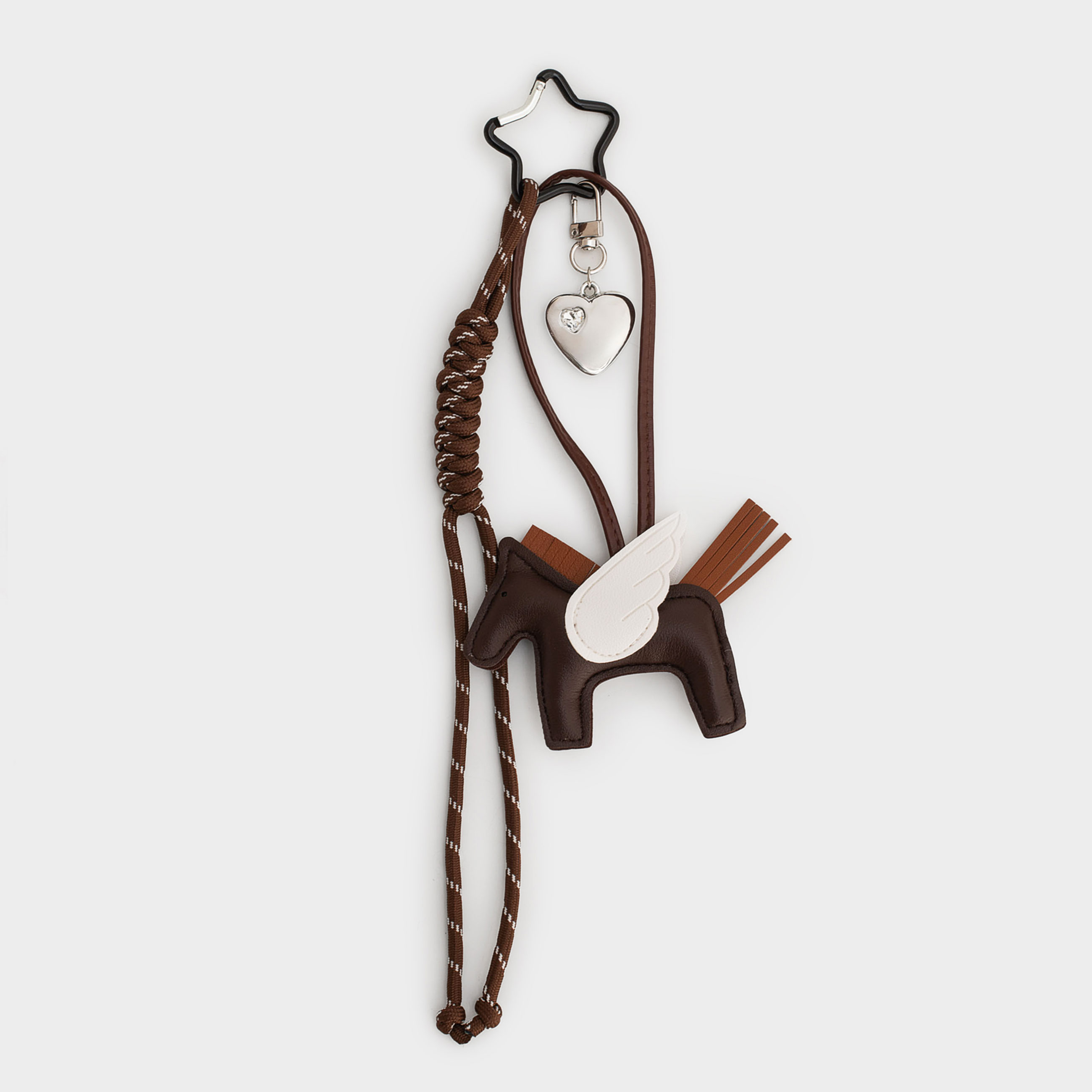 Салпыншақ, 10 см, полиуретан/полиэстер/металл, қоңыр, Пегас, Keychain toy, image-0