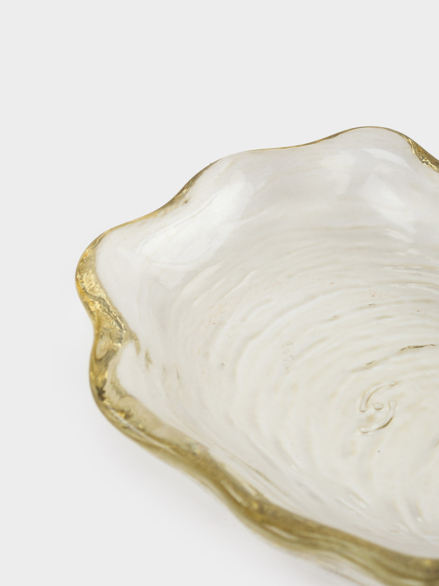 Блюдо, 12х8х2 см, стекло, песочное, Shellfish color, image-5