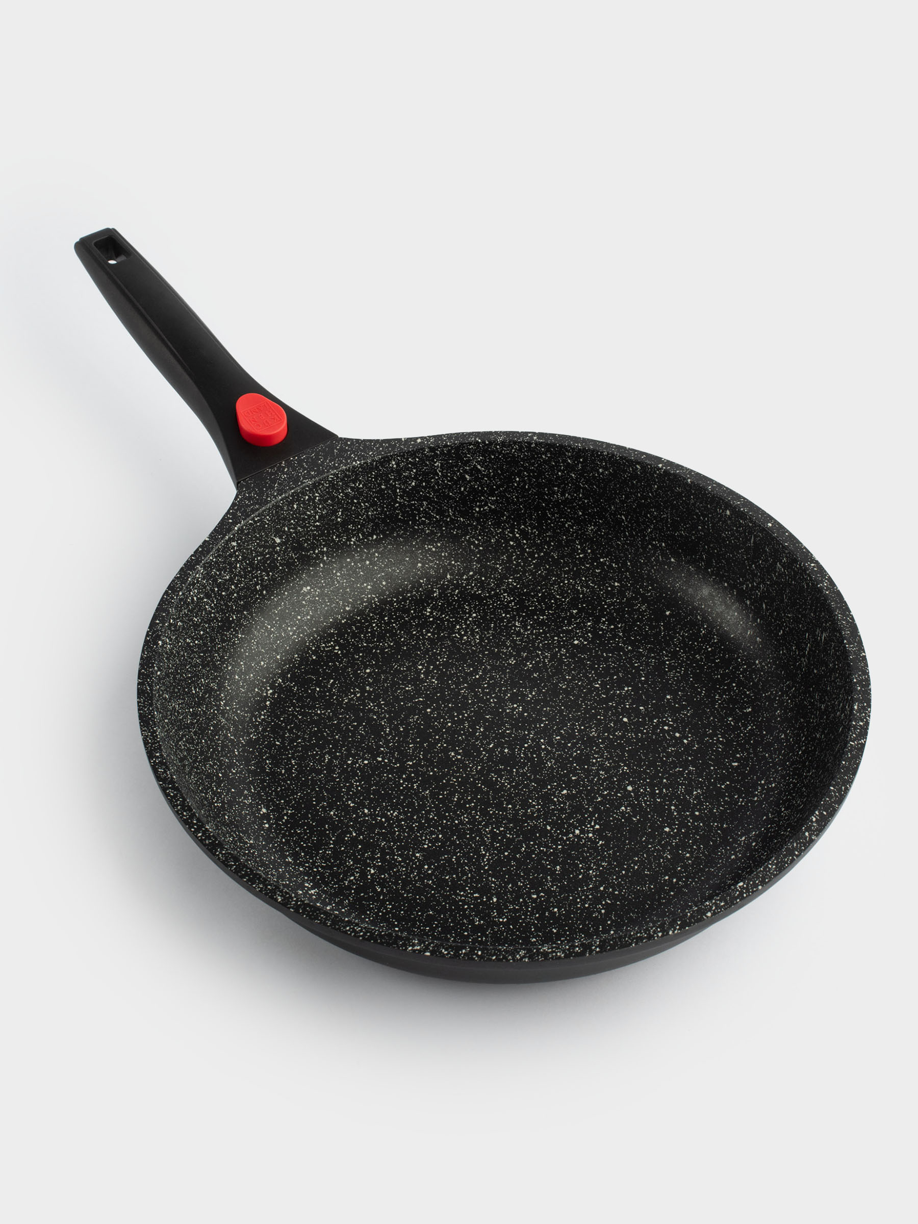 Сковорода, 28 см, съемная ручка, с покрытием, алюминий, Solution Red 2, image-1