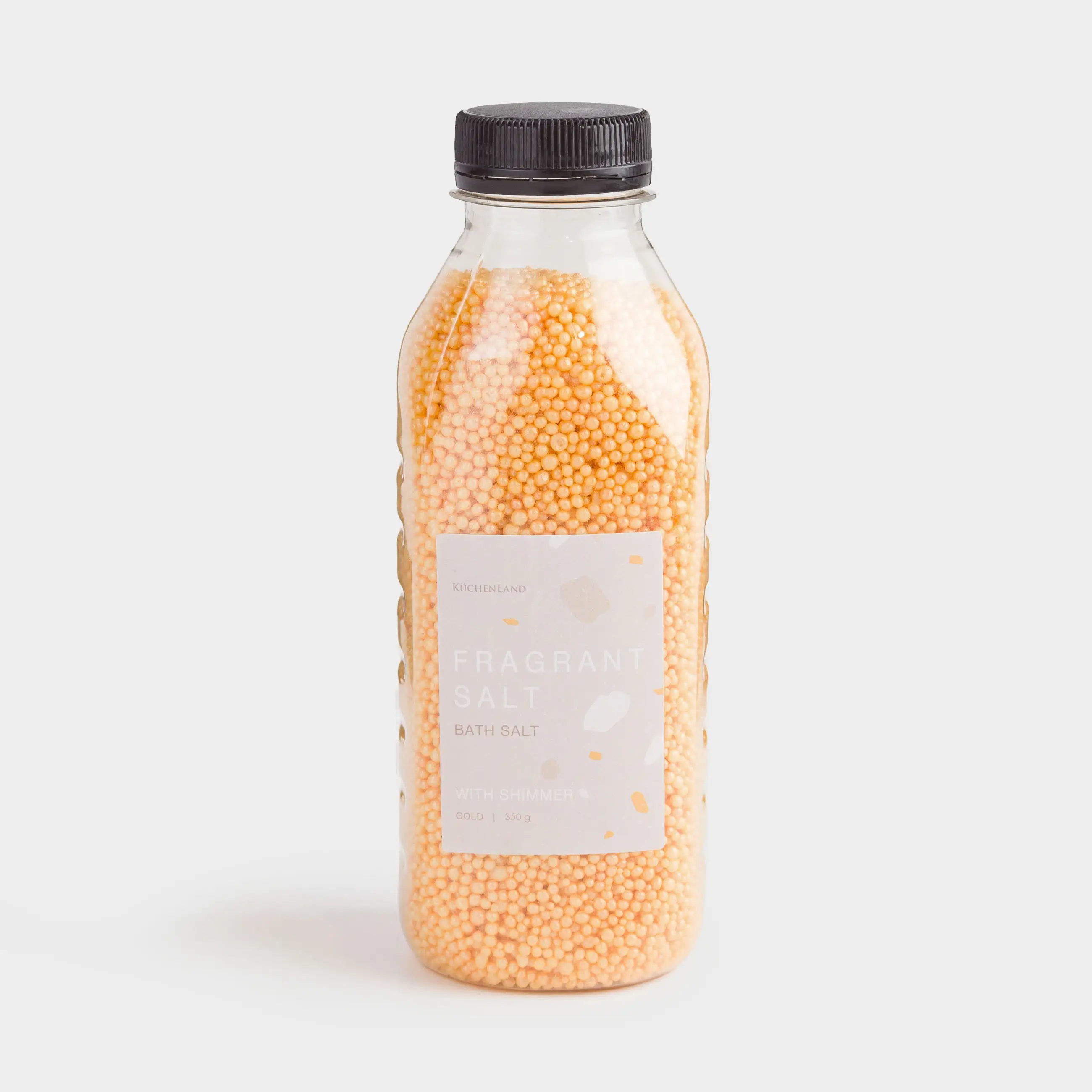 Жемчуг для ванны, 350 гр, золотистый, Апельсин, Fragrant salt, image-0