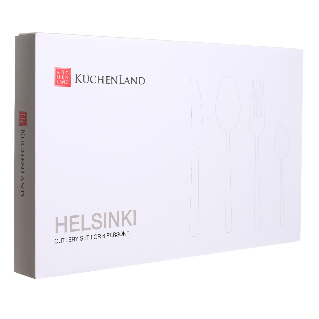 Столовые приборы, 6 перс, 24 пр, сталь, Helsinki, image-2