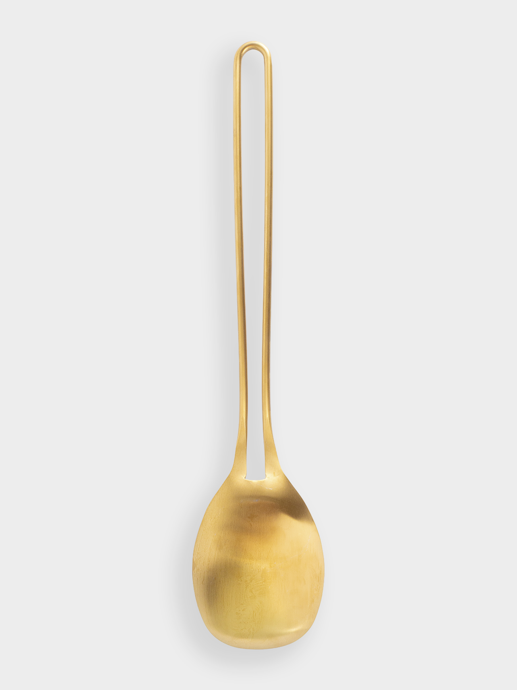 Қасық, 37 см, болат, алтын, Device gold, image-1