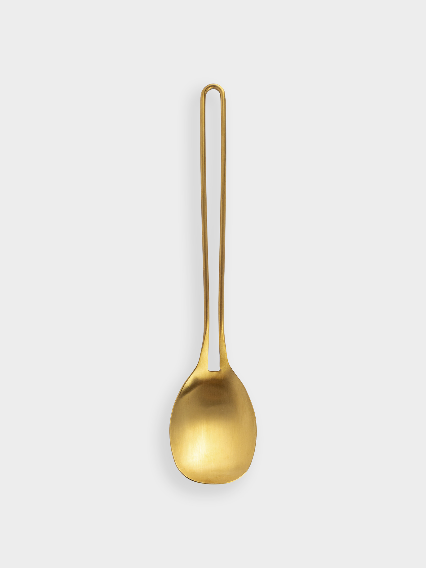Қасық, 37 см, болат, алтын, Device gold, image-0