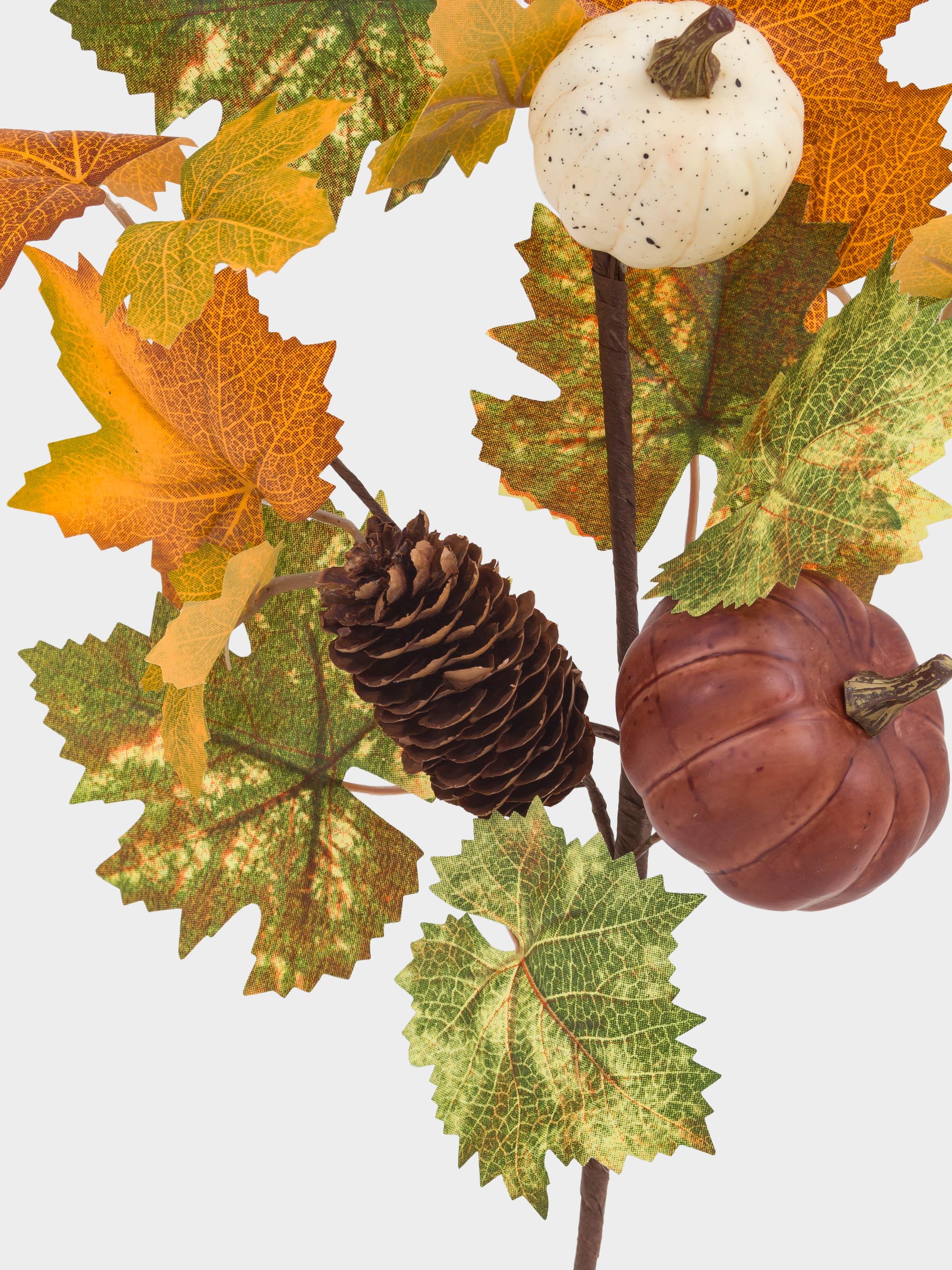 Сәндік бұтақ, 81 см, көбік/полиэстер, Күзгі егін, Forest symphony decor, image-2