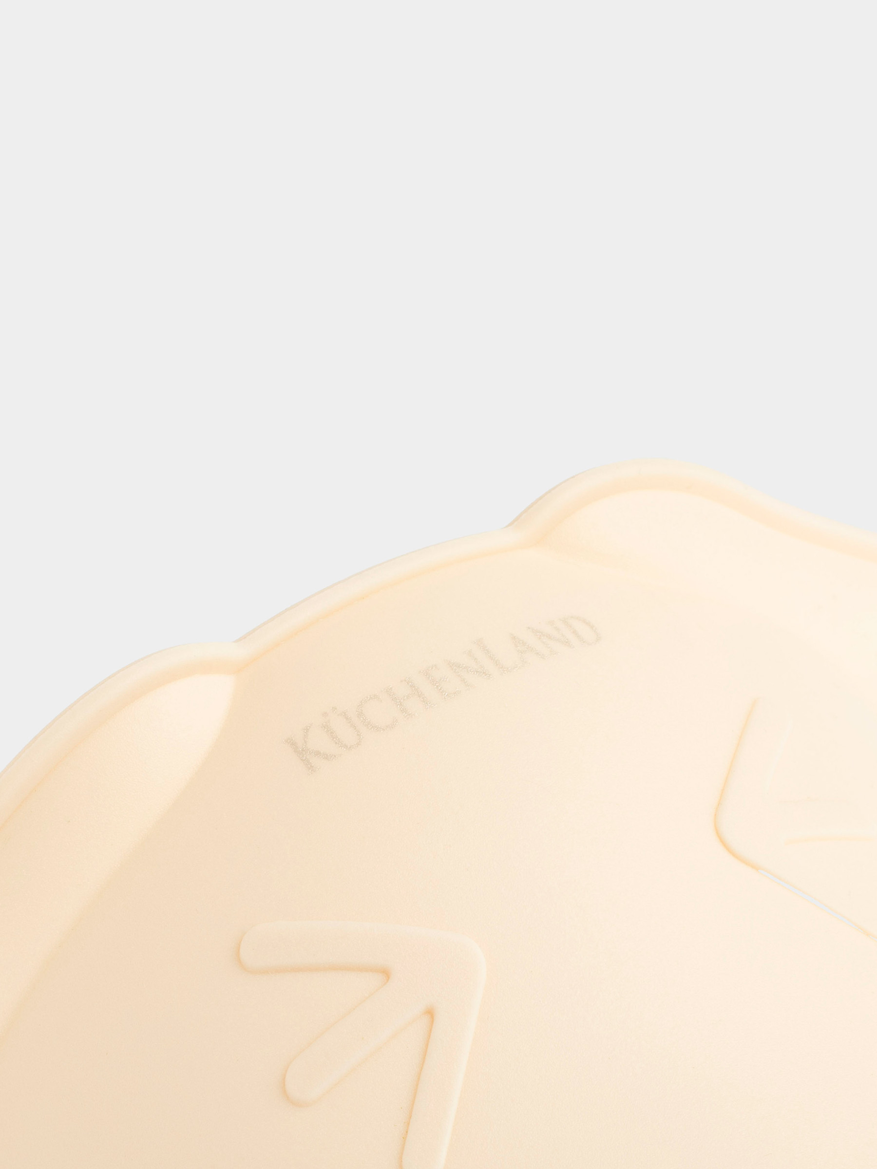 Ыдыс ұстағыш, 13 см, силикон, сарғылт-қоңыр, дақты, ит, Soft speckled, image-7