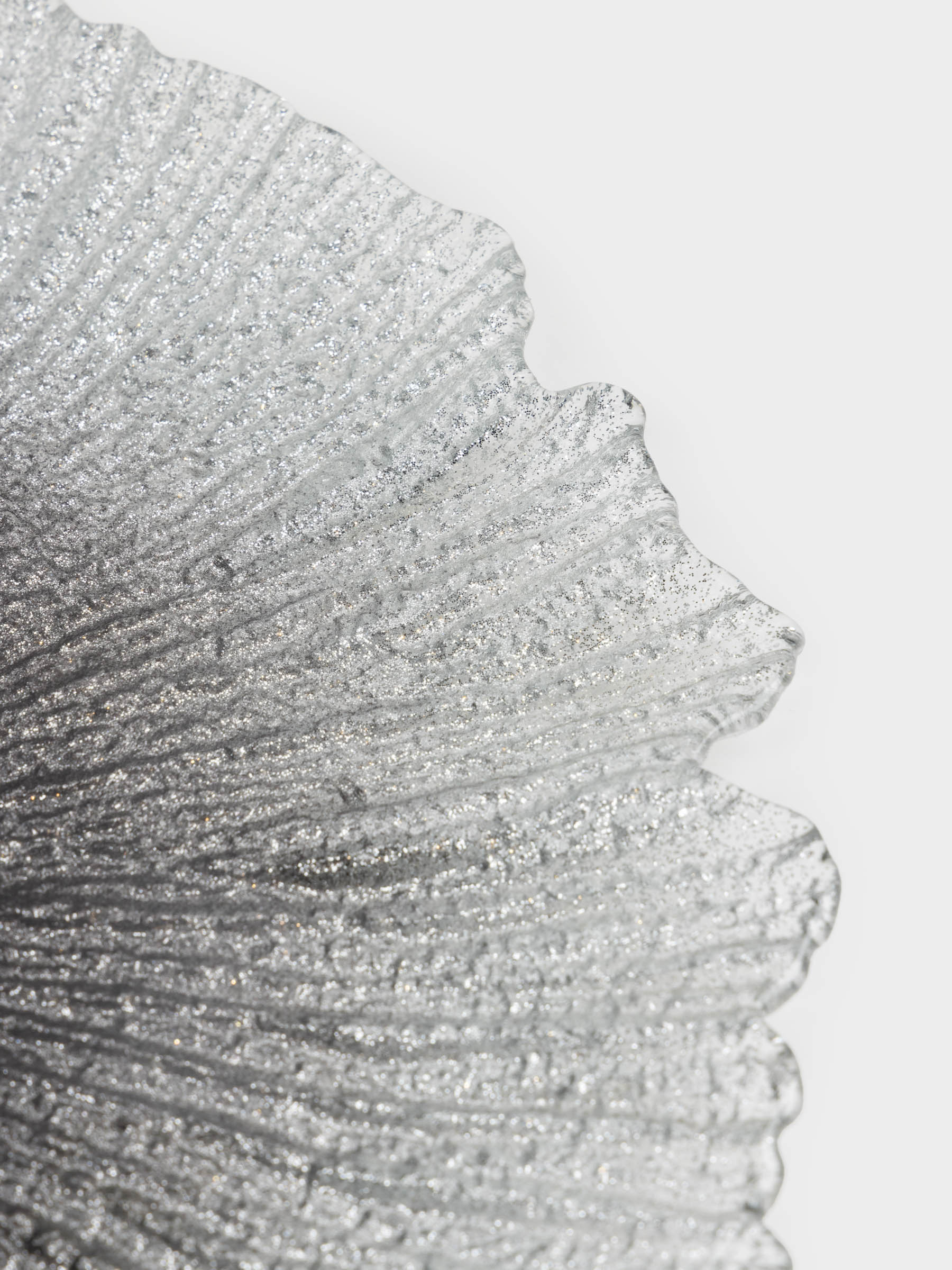 Блюдо, 34х2 см, стекло Р, серебристо-серый градиент, Verge gradient, image-2