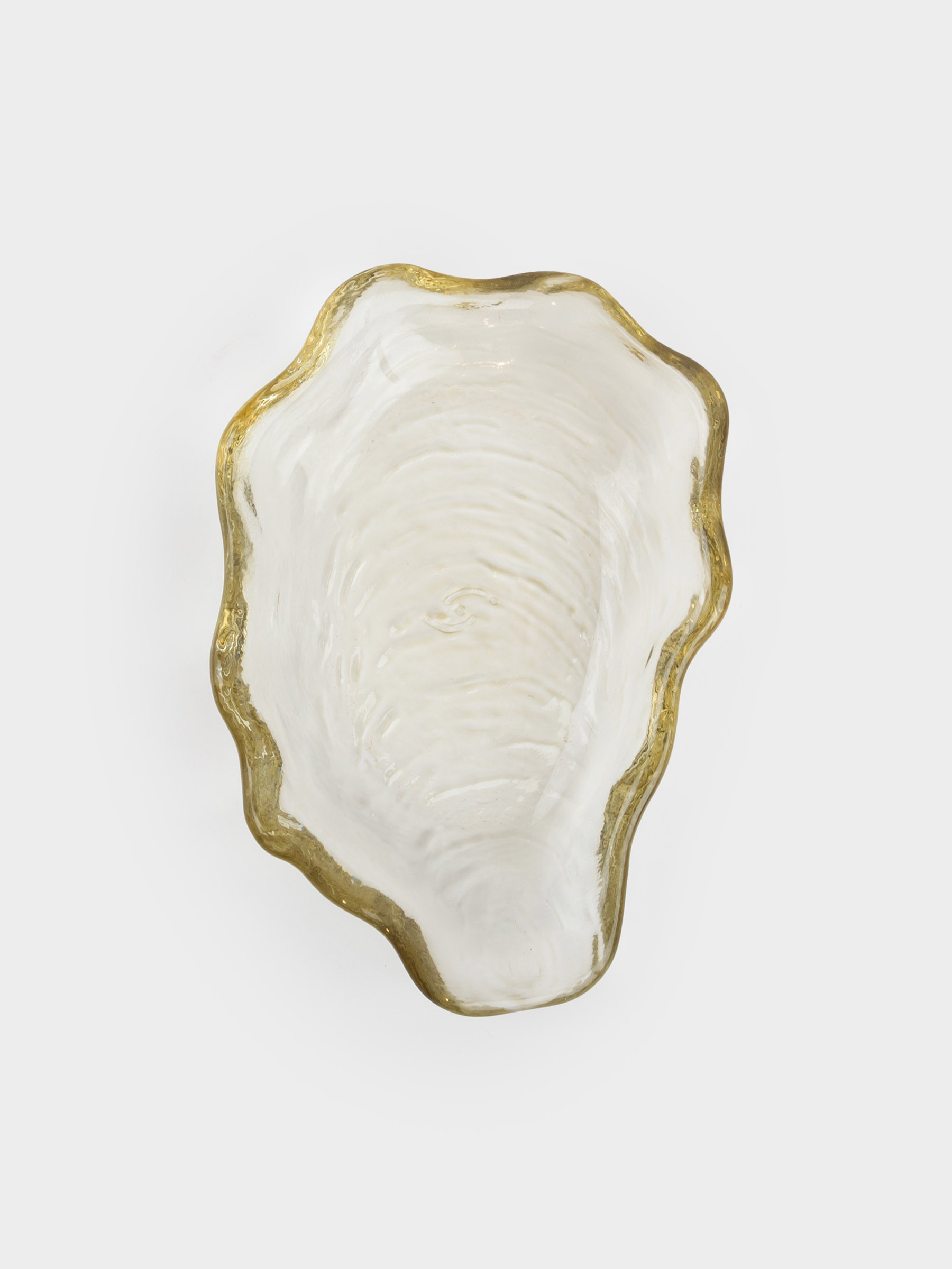 Блюдо, 12х8х2 см, стекло, песочное, Shellfish color, image-3