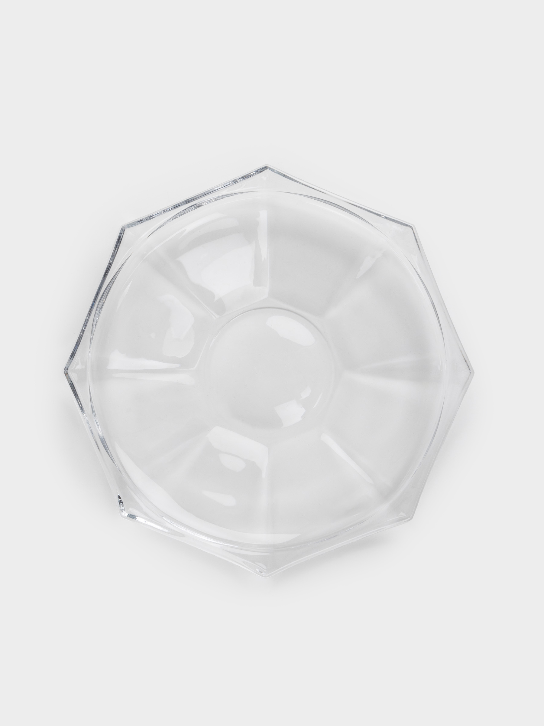 Ыдыс, 18х3 см, шыны, Қырлар, Terlano, image-1