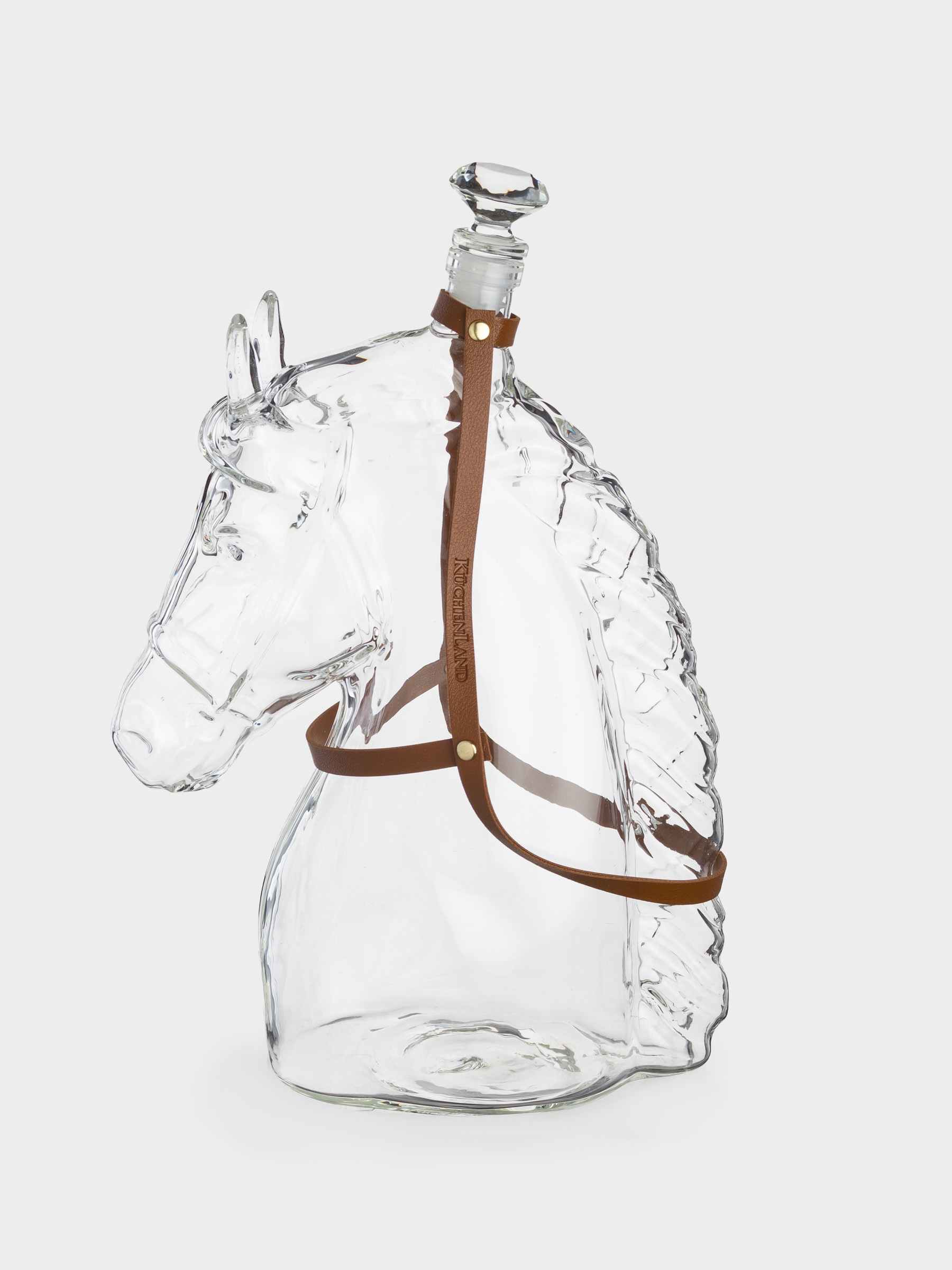 Графин, 1,2 л, стекло/полиуретан, Лошадь, Horse, image-0
