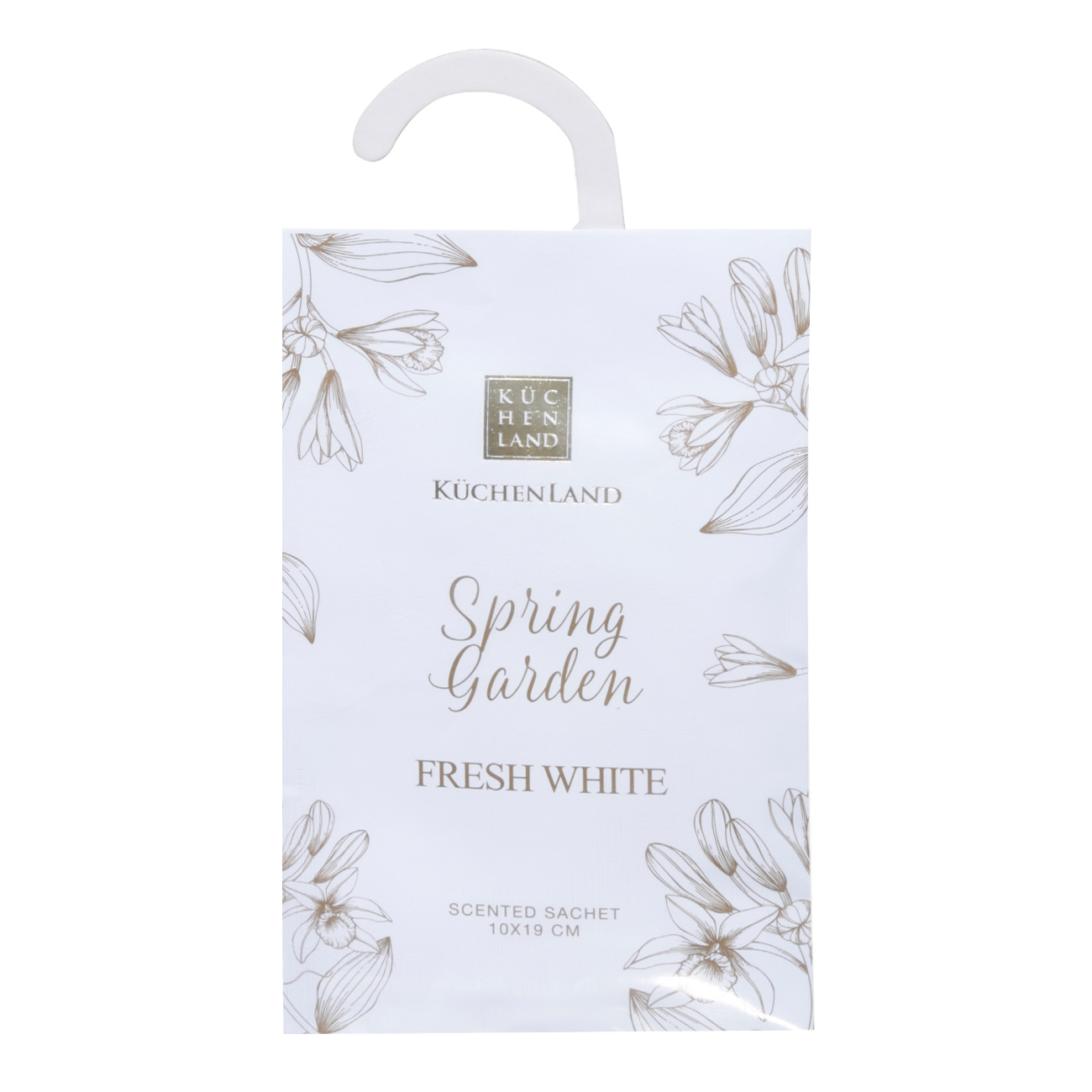 Хош иісті Саше, 10х19 см, Spring Garden, Fresh white, image-0