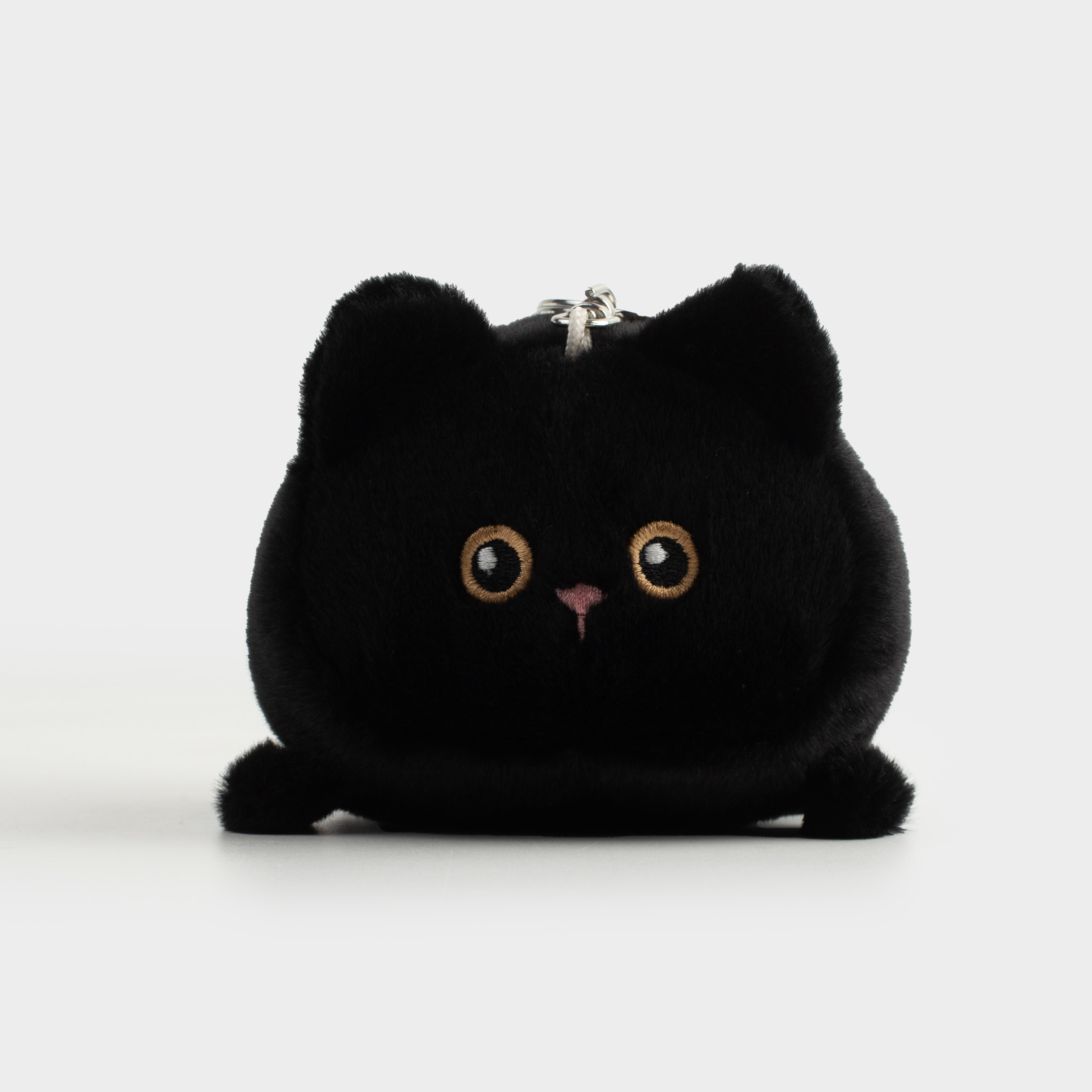 Брелок, 10 см, мягкий, заводной, полиэстер/металл, черный, Кот, Cat night, image-5