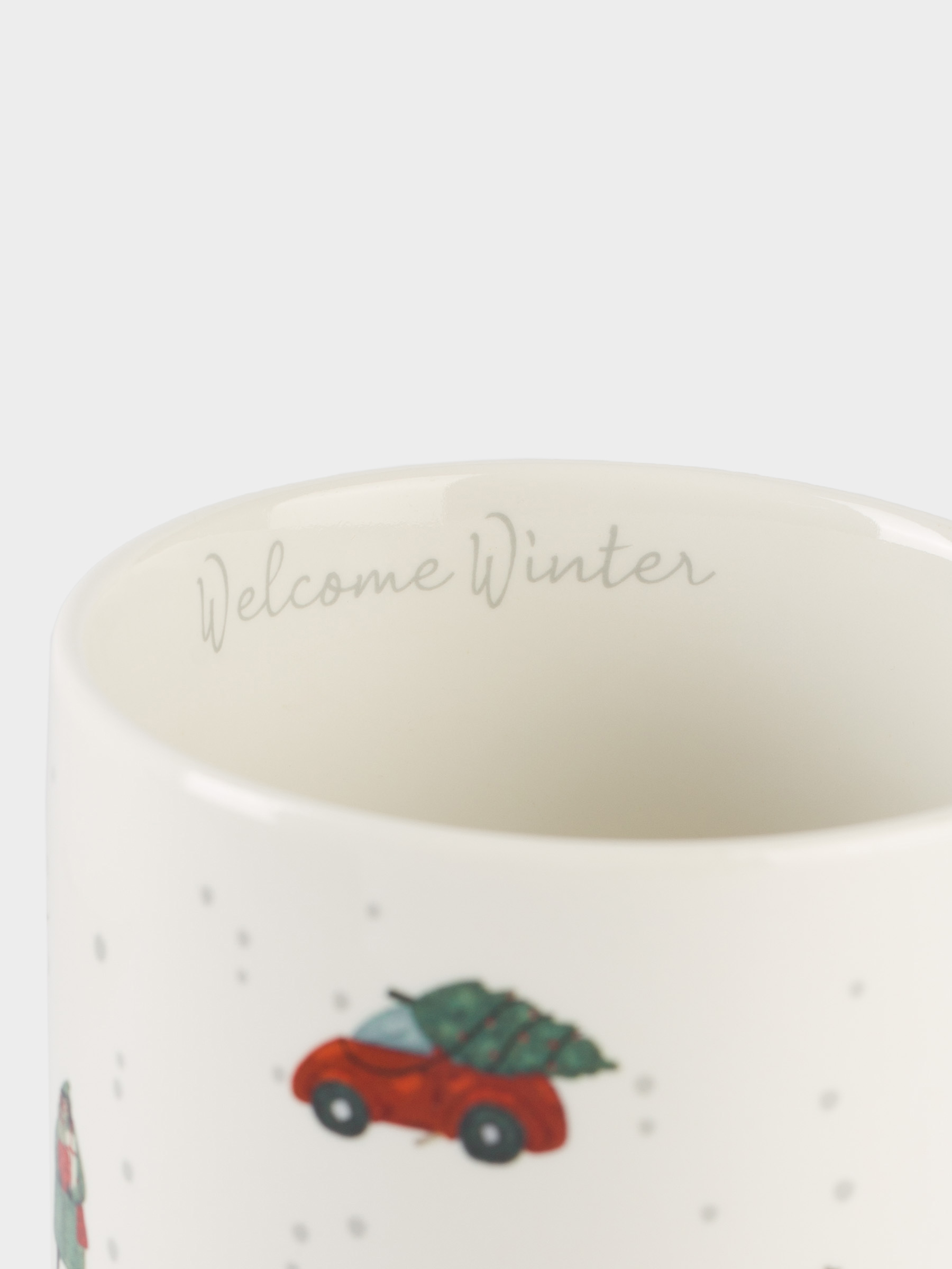 Саптыаяқ, 320 мл, фарфор N, ақ, Қысқы демалыс, Festive mood, image-3