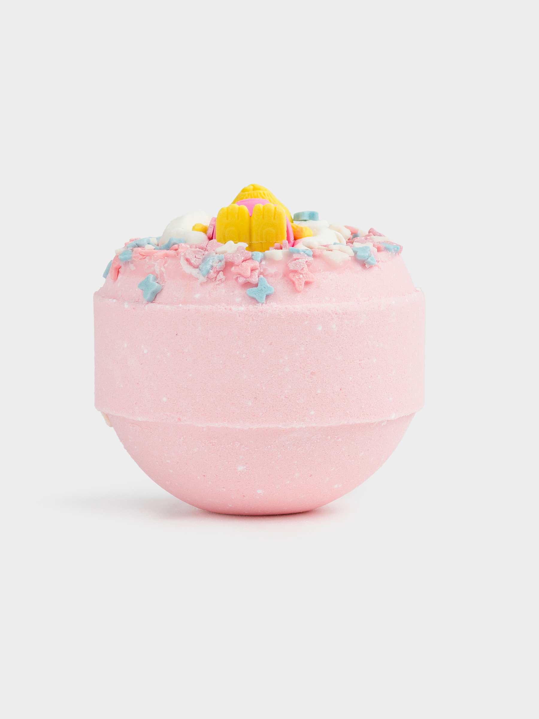 Бомбочка для ванны, 130 гр, с игрушкой, розовая, Клубника, Кролик, Rabbit, image-1