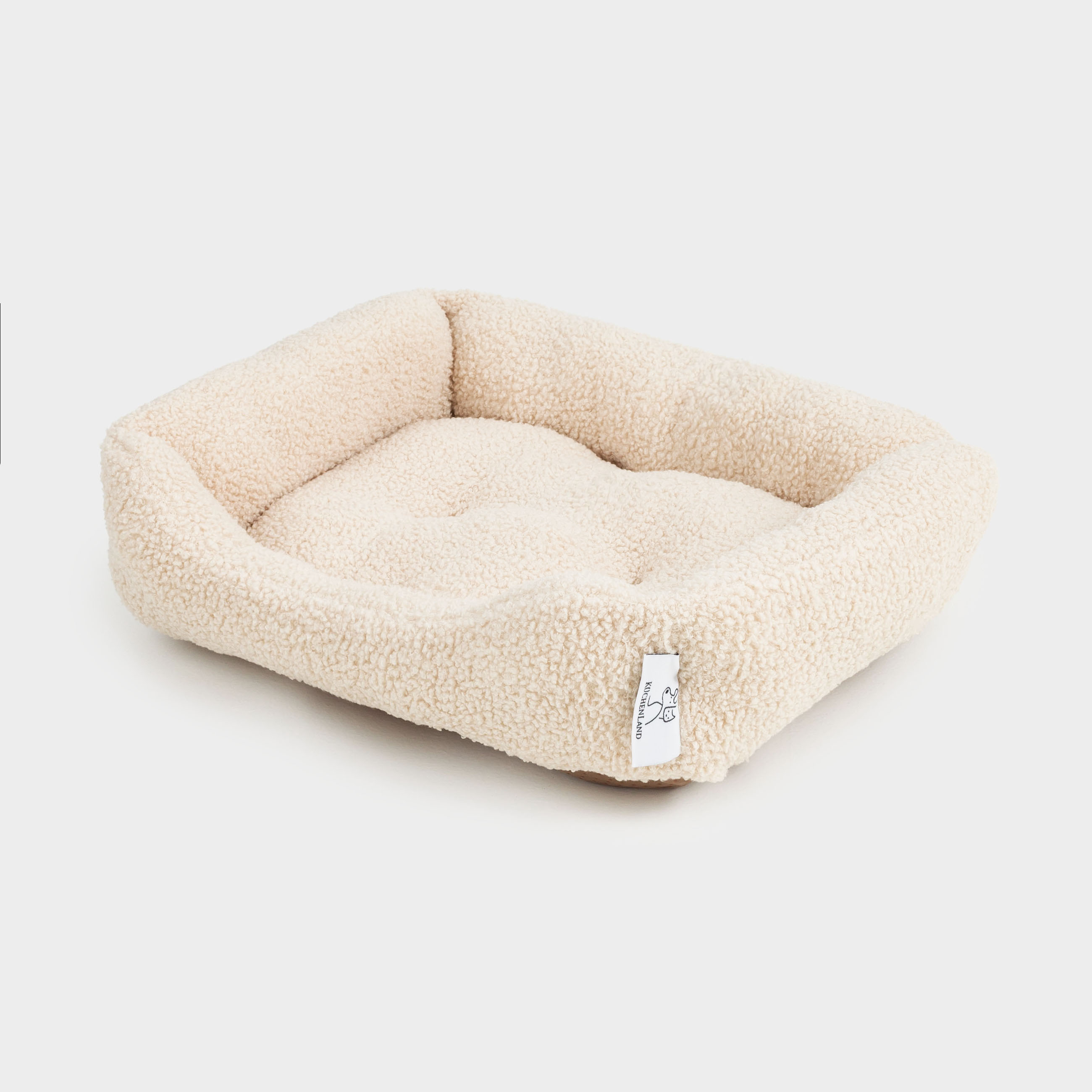 Лежак для животных, 61х50х13 см, полиэстер, бежевый, Cozy pet, image-1