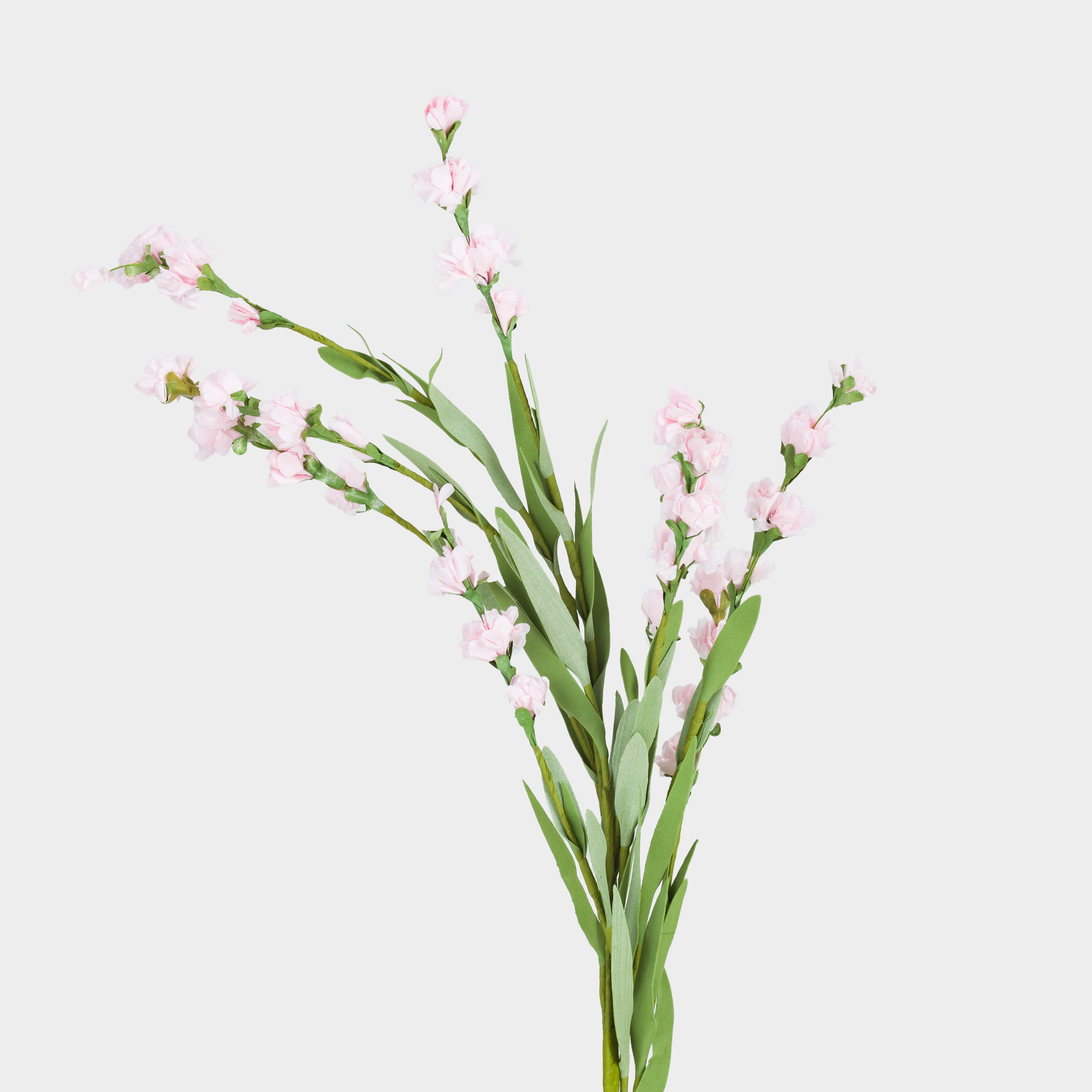 Сәндік бұтақ, 78 см, қағаз/пенопласт, Қызғылт лалагүлдері, Flower garden, image-0