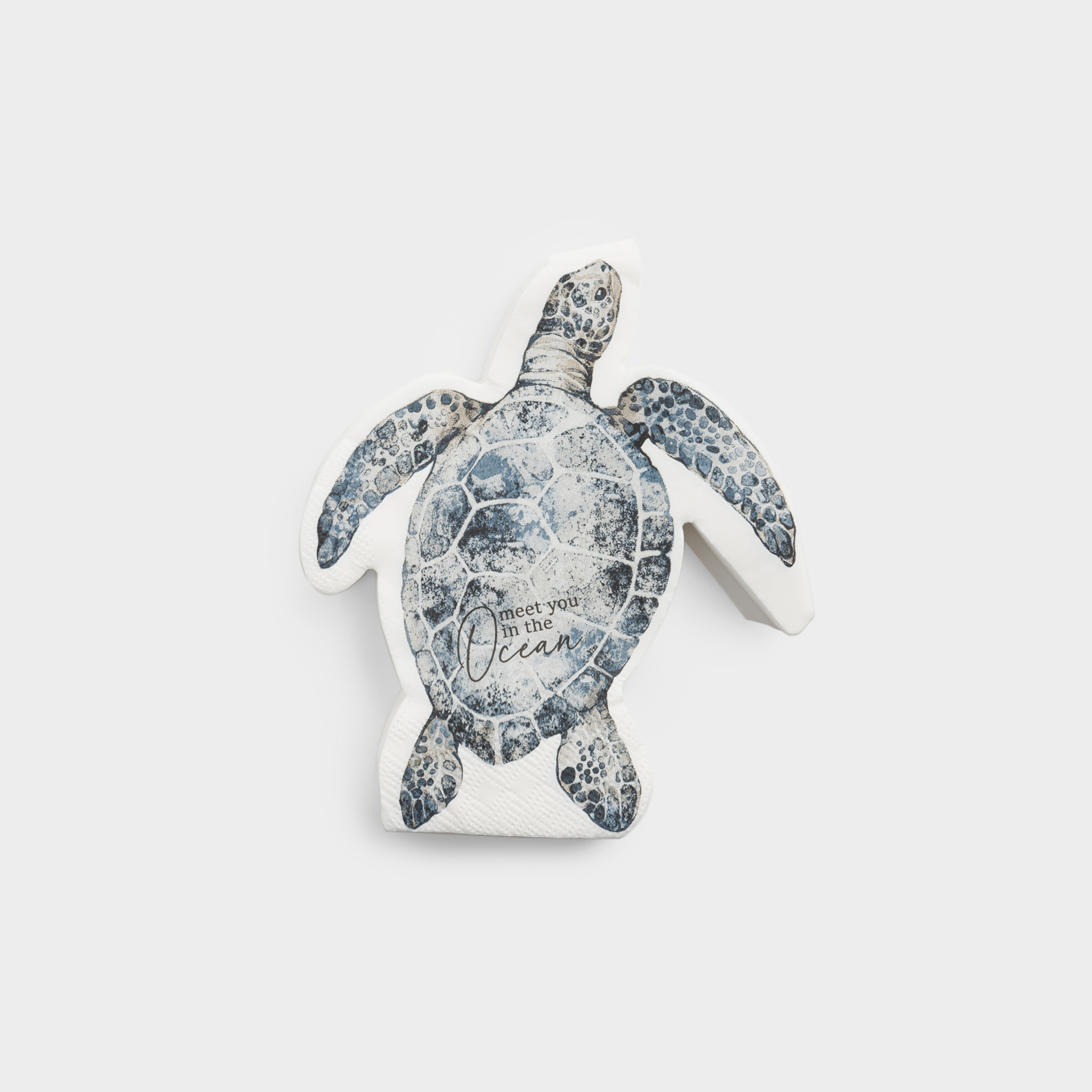 Қағаз майлықтар, 27х32 см, 20 дана, пішінді, сұр, Тасбақа, Grand turtle
