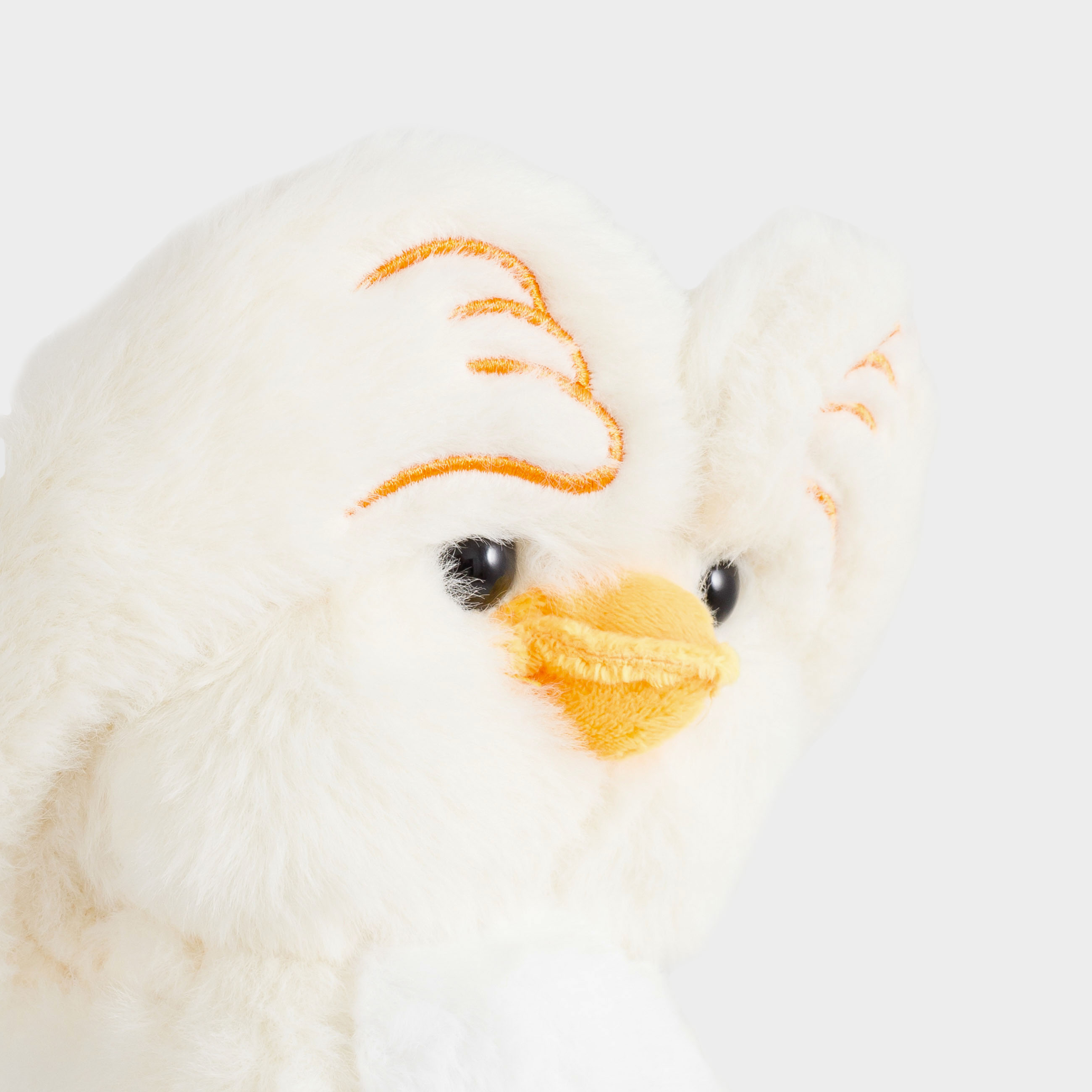 Игрушка, 27 см, мягкая, с магнитными лапами, полиэстер, молочная, Утка, Duck toy, image-4