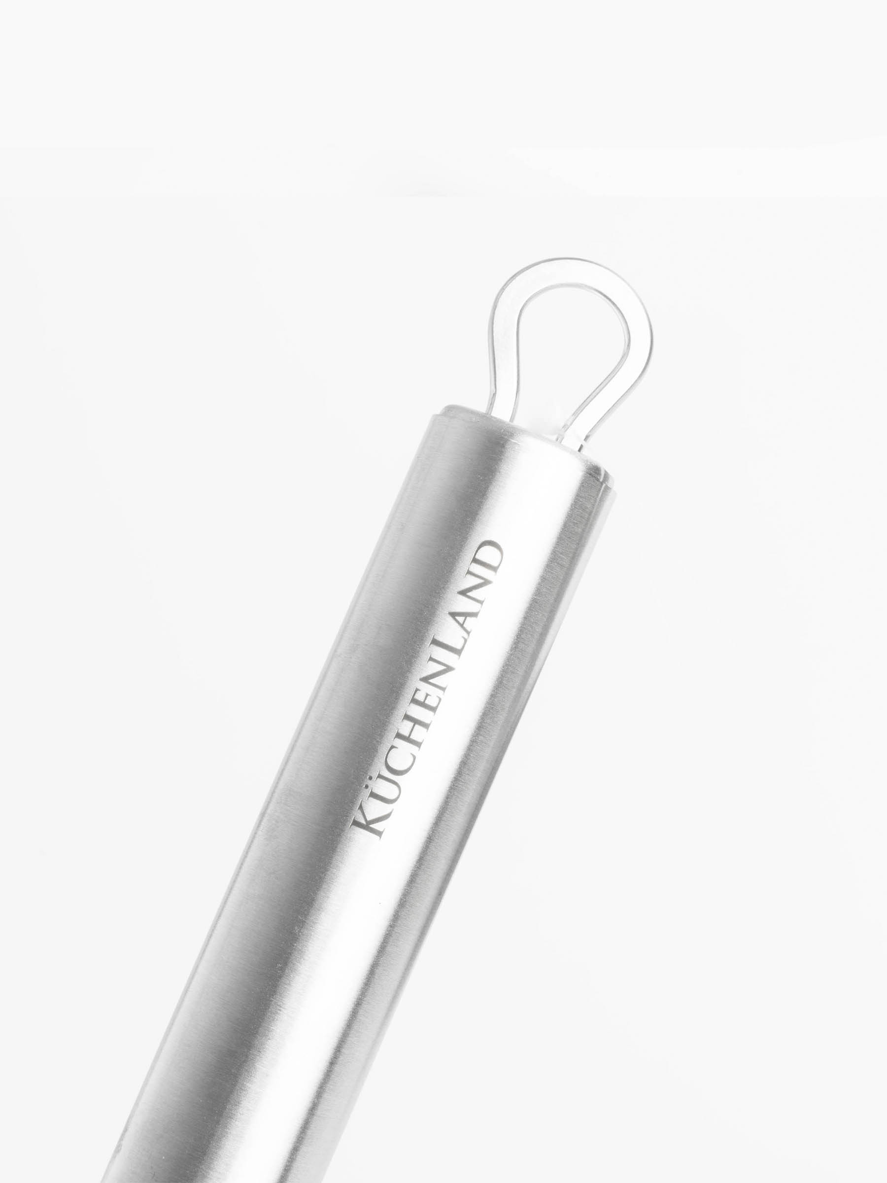 Ірімшік пышағы, 22 см, қалыңдық реттегіші бар, болат / пластик, қара, Spiro, image-4