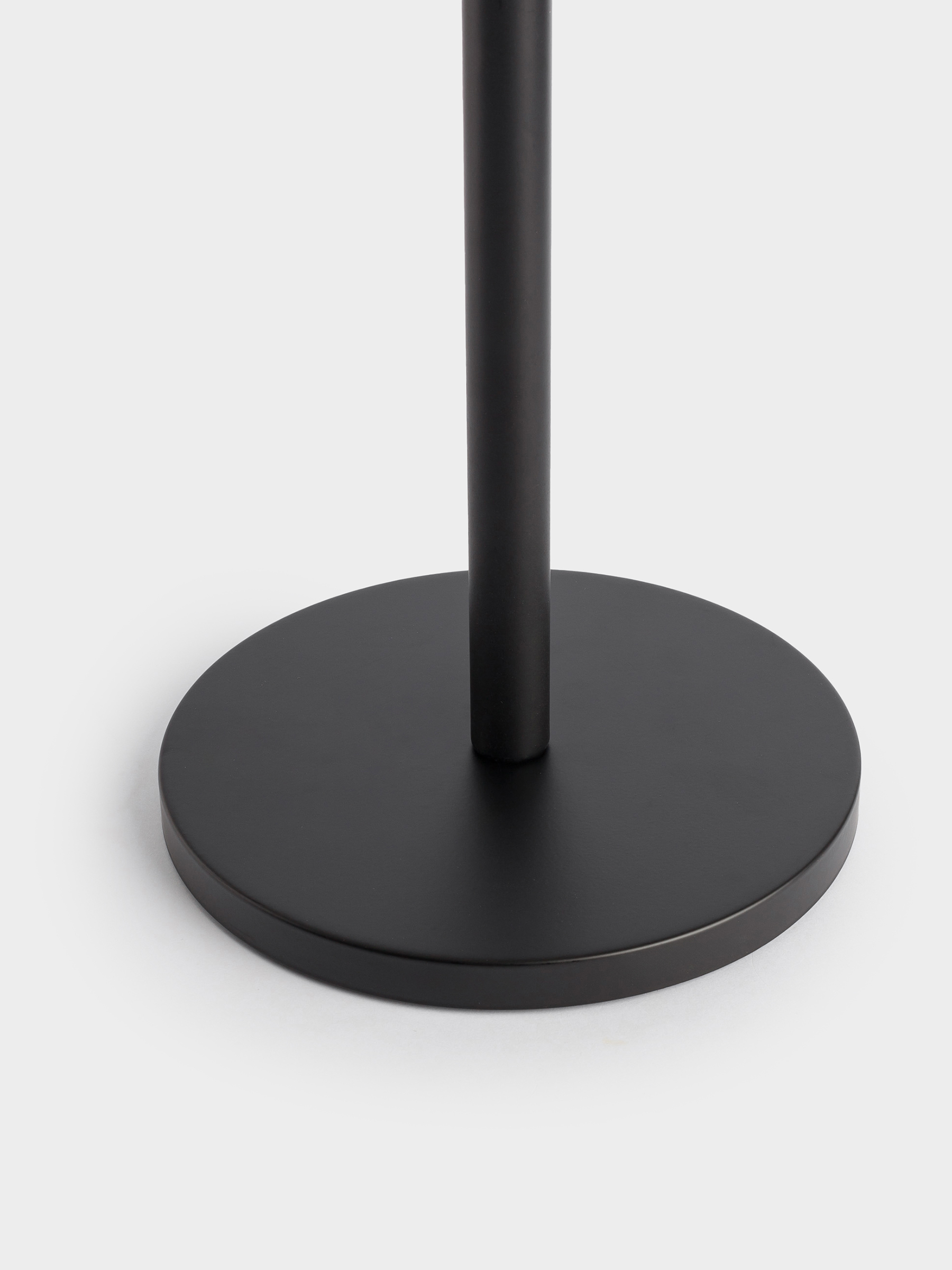 Держатель для туалетной бумаги, 55 см, напольный, сталь, черный, Total black, image-5
