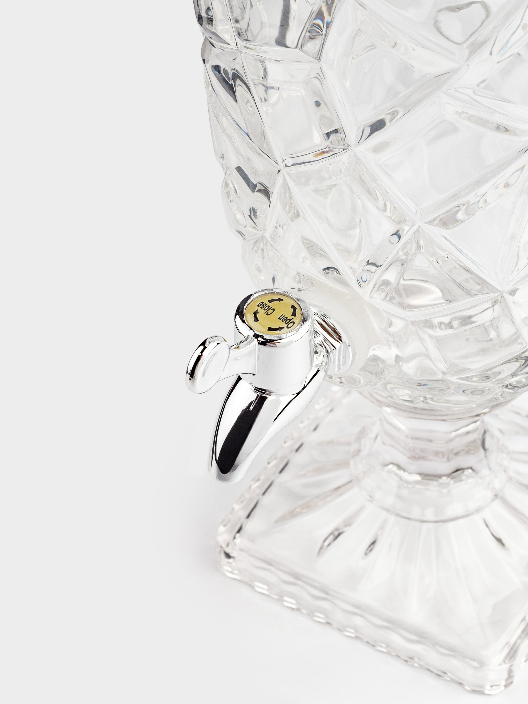 Диспенсер для напитков, 3 л, стекло Р/пластик, Crackle, image-13