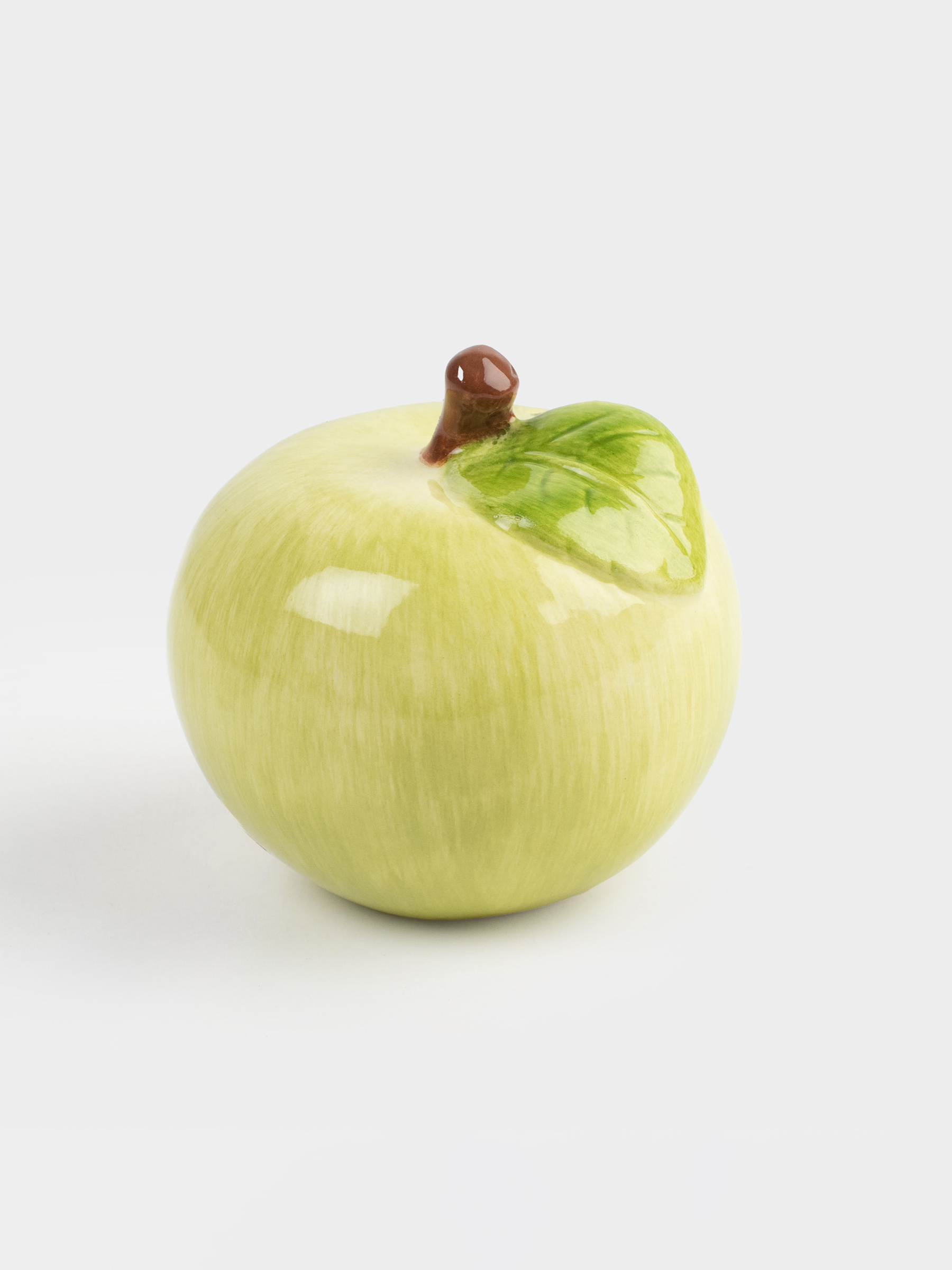 Емкость для соли или перца, 6 см, керамика, зеленая, Яблоко, Fruit garden, image-2