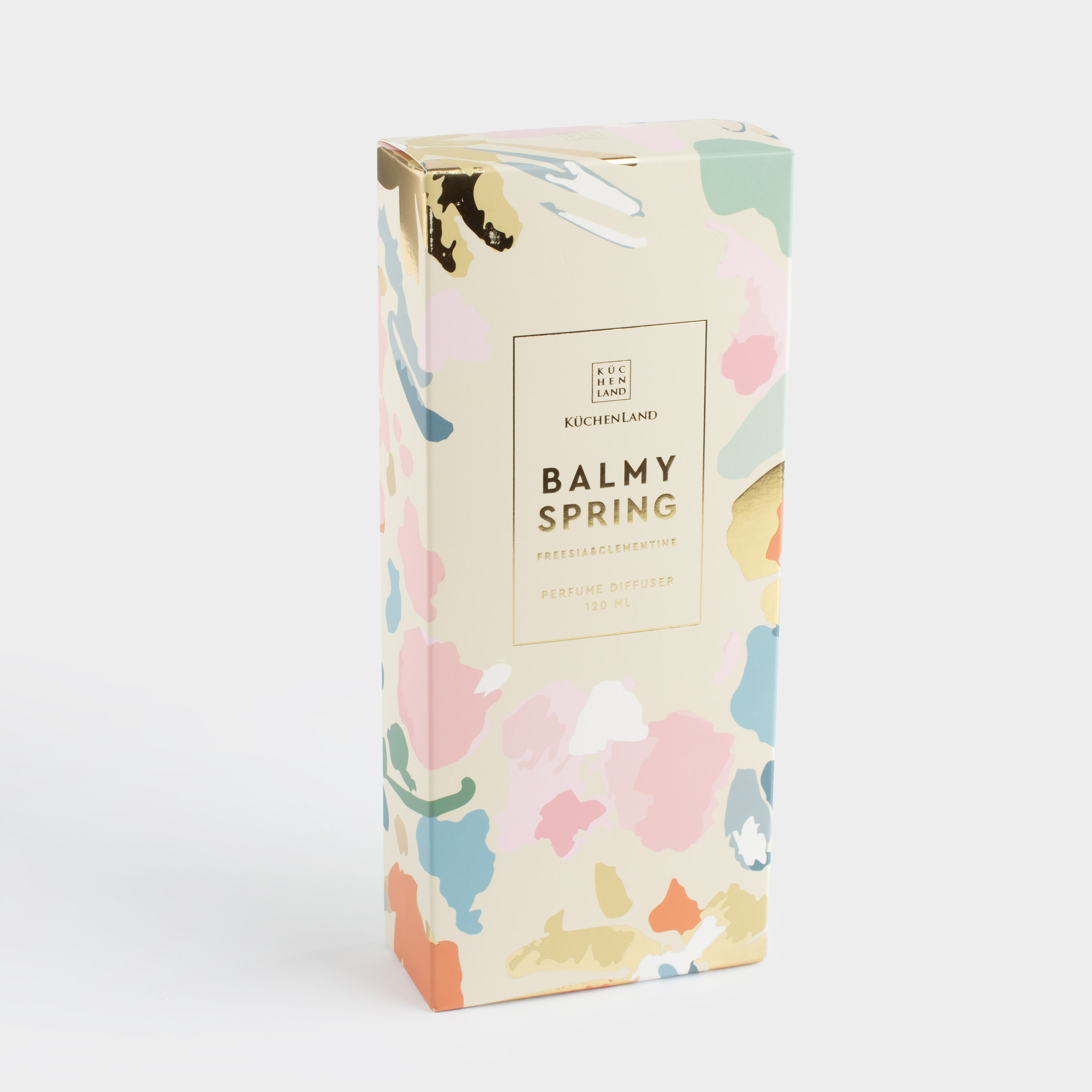 Ароматический диффузор, 120 мл, с сухоцветами, Freesia&Clementine, Balmy spring, image-3