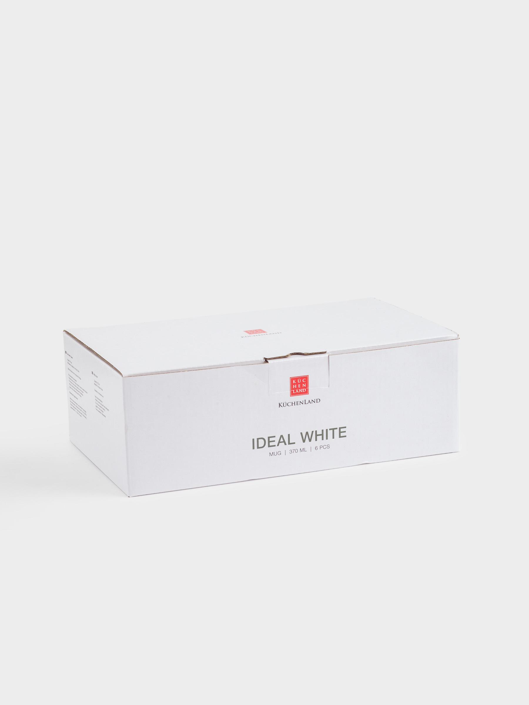 Саптыаяқ, 370 мл, 6 дана, фарфор F, ақ, Ideal white, image-5
