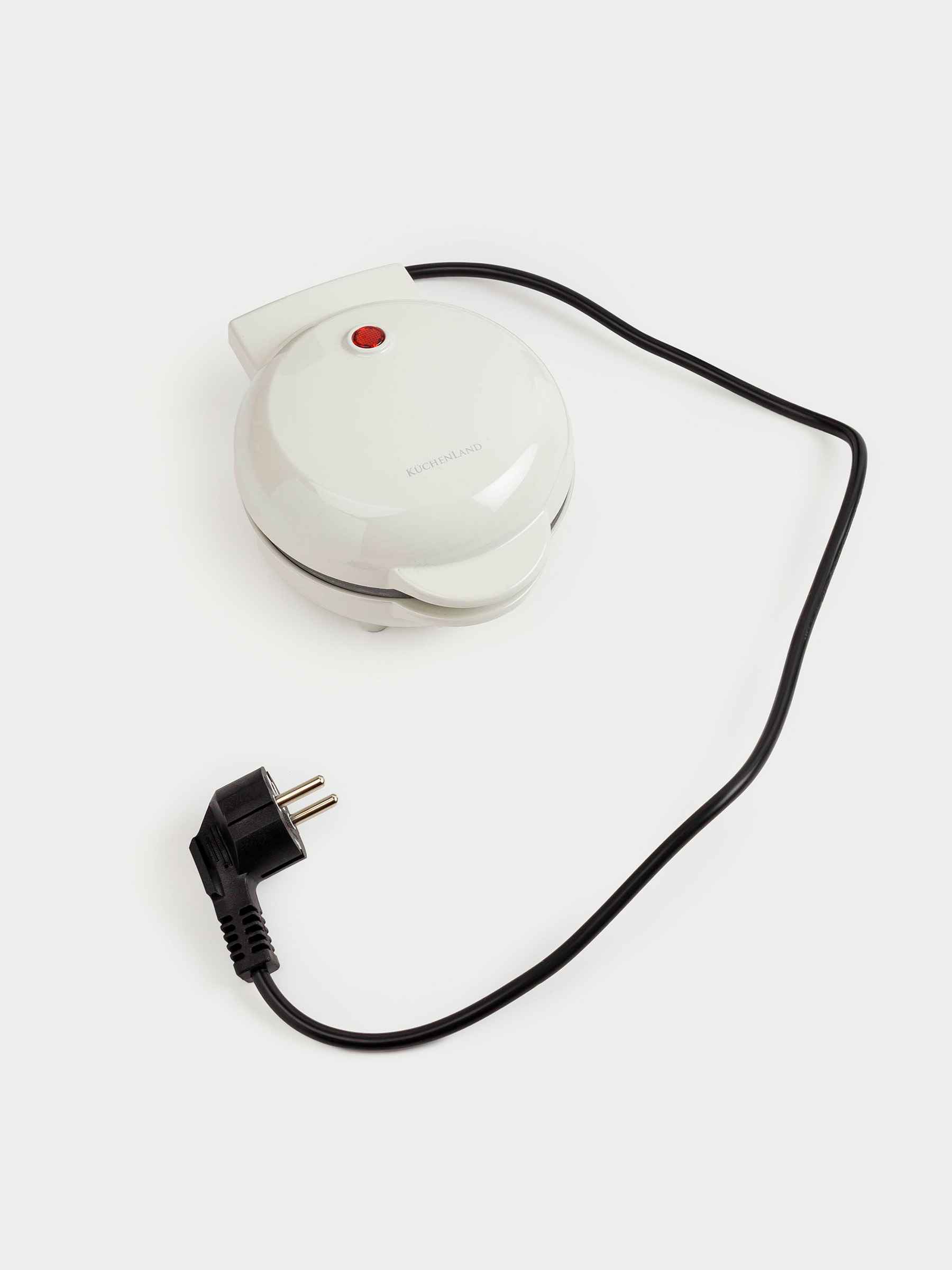 Вафельница, электрическая, 550 Вт, бакелит/металл, молочная, Тыква, Vintage kitchen, image-6