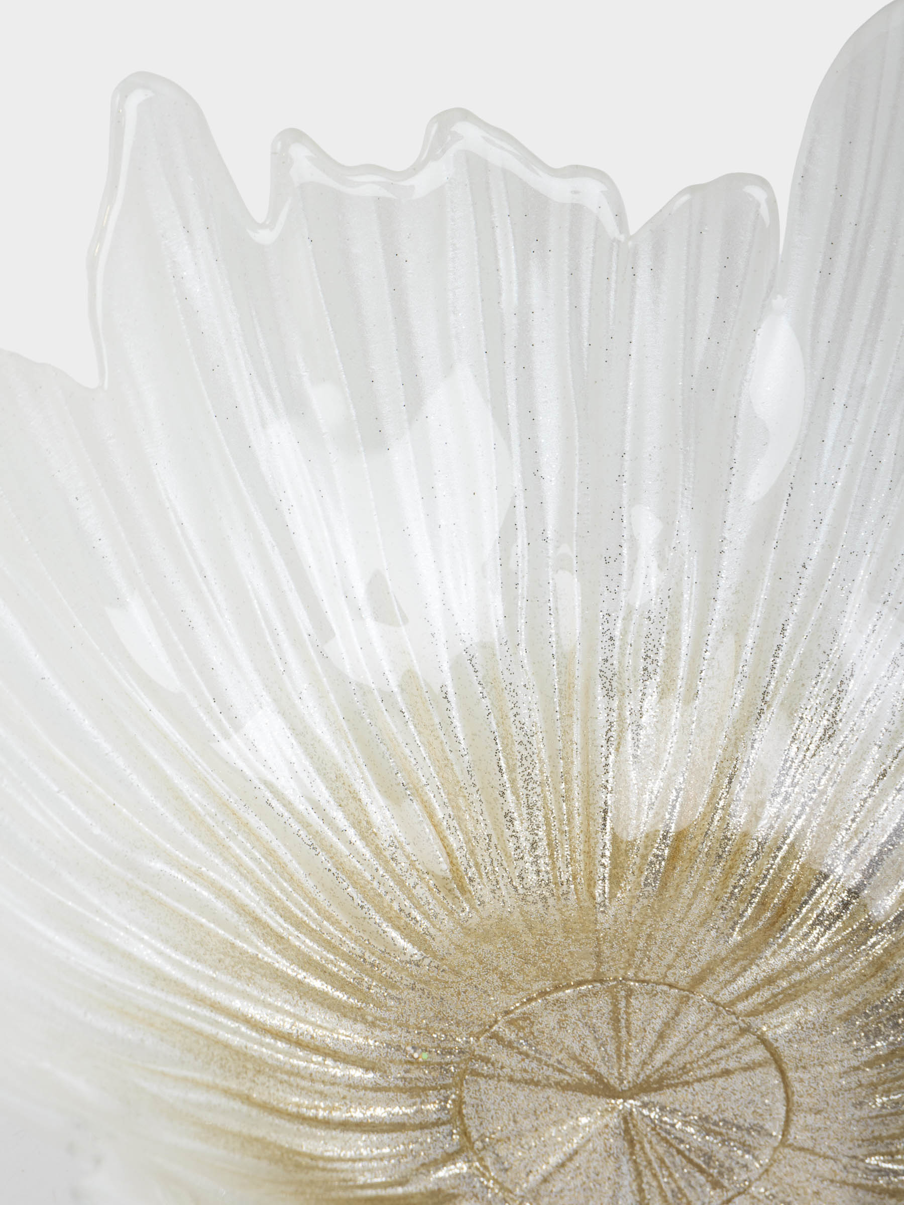 Ваза для фруктов, 26х12 см, стекло Р, молочная/шампань, Verge, image-3