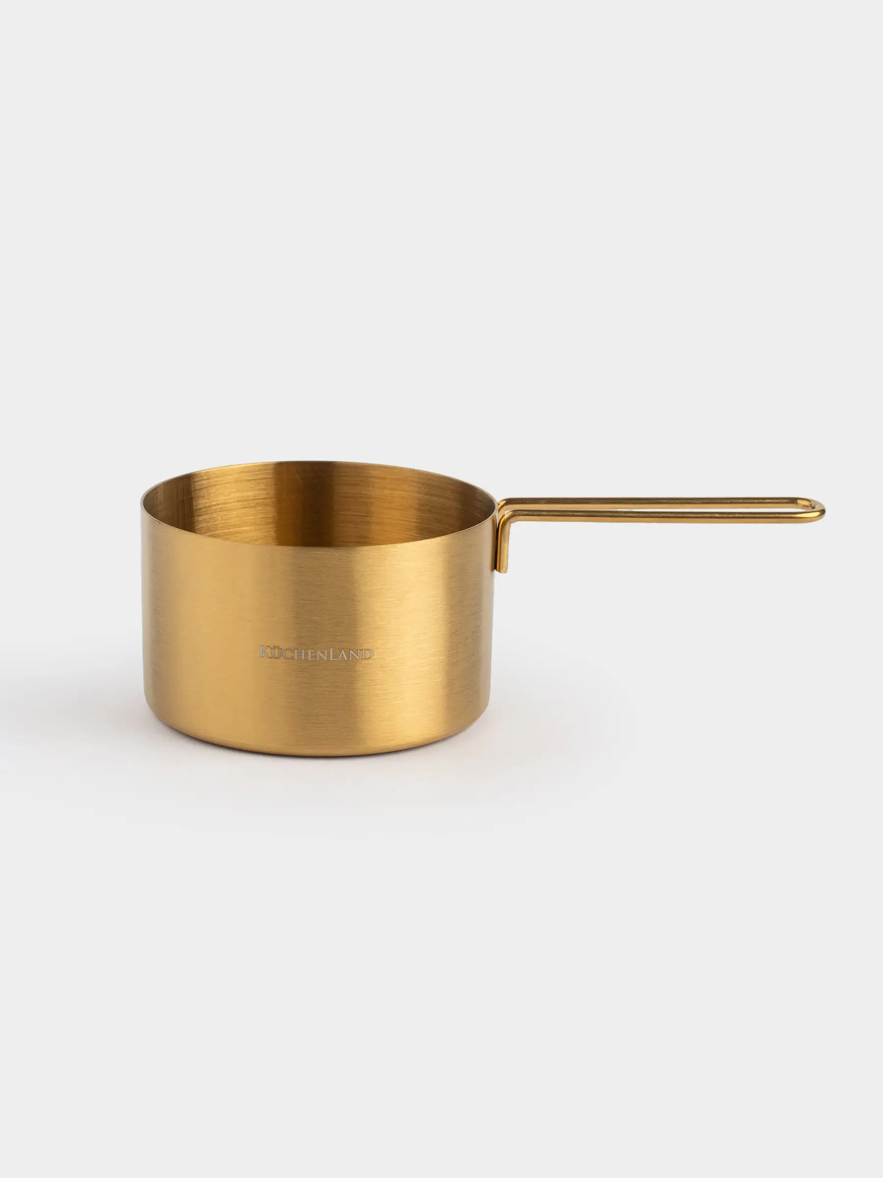 Ложка мерная, 250 мл, сталь, золотистая, Device gold