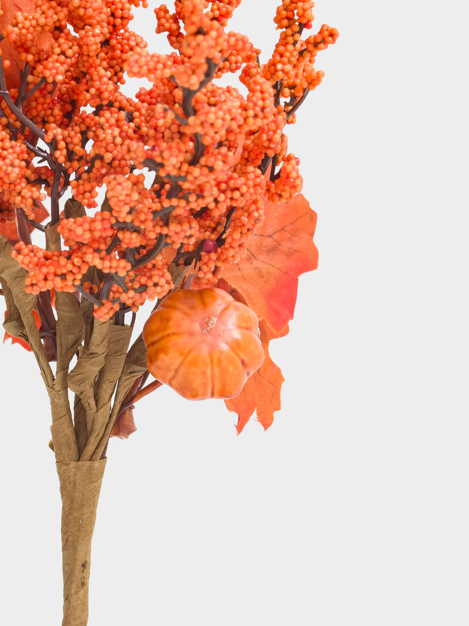 Сәндік бұтақ, 15 см, көбік/полиэстер, Күзгі гүл шоғы, Forest symphony decor, image-2