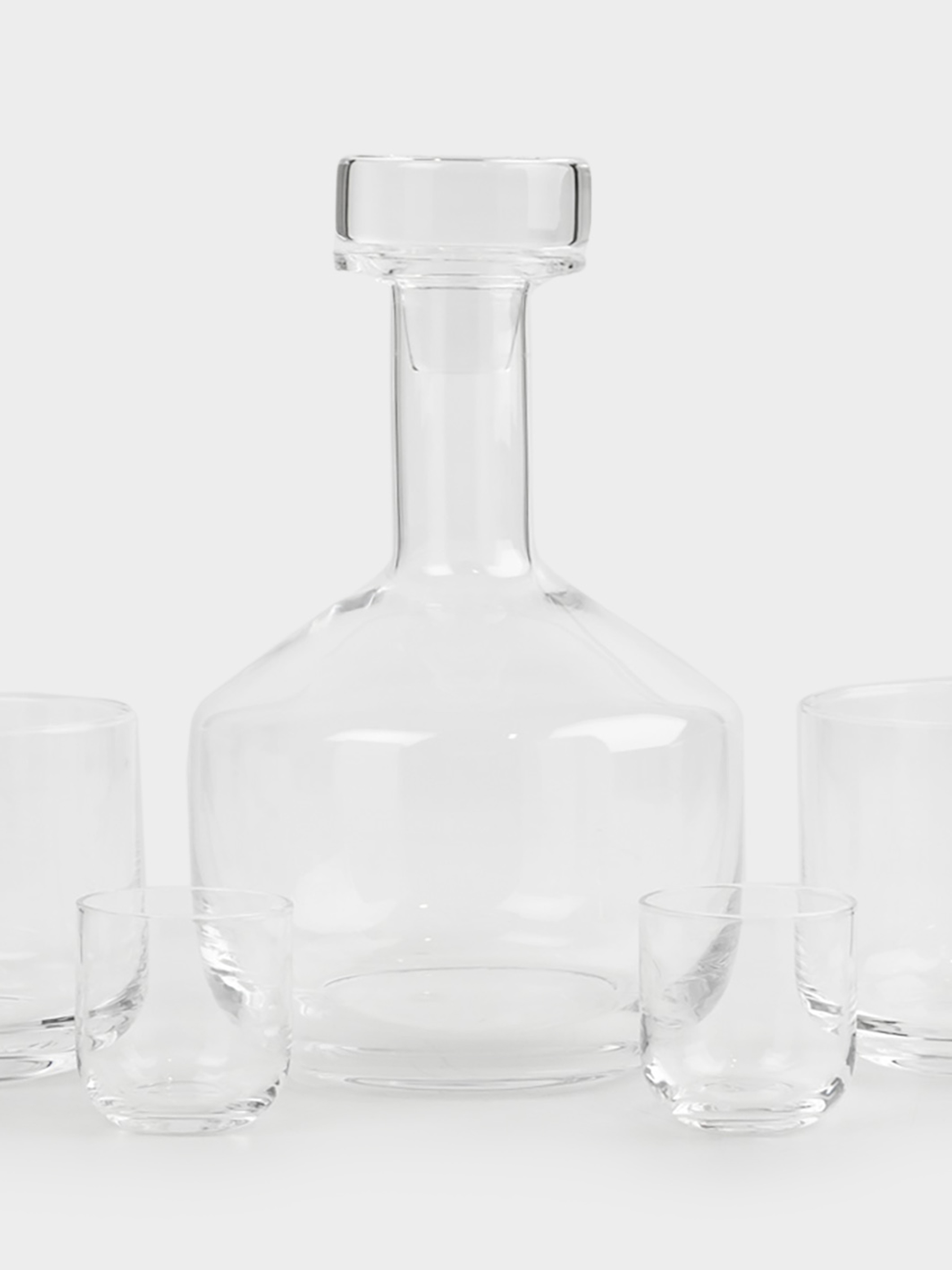 Набор для напитков, 2 перс, 5 пр, графин/стаканы/стопки, стекло, Clear color, image-5