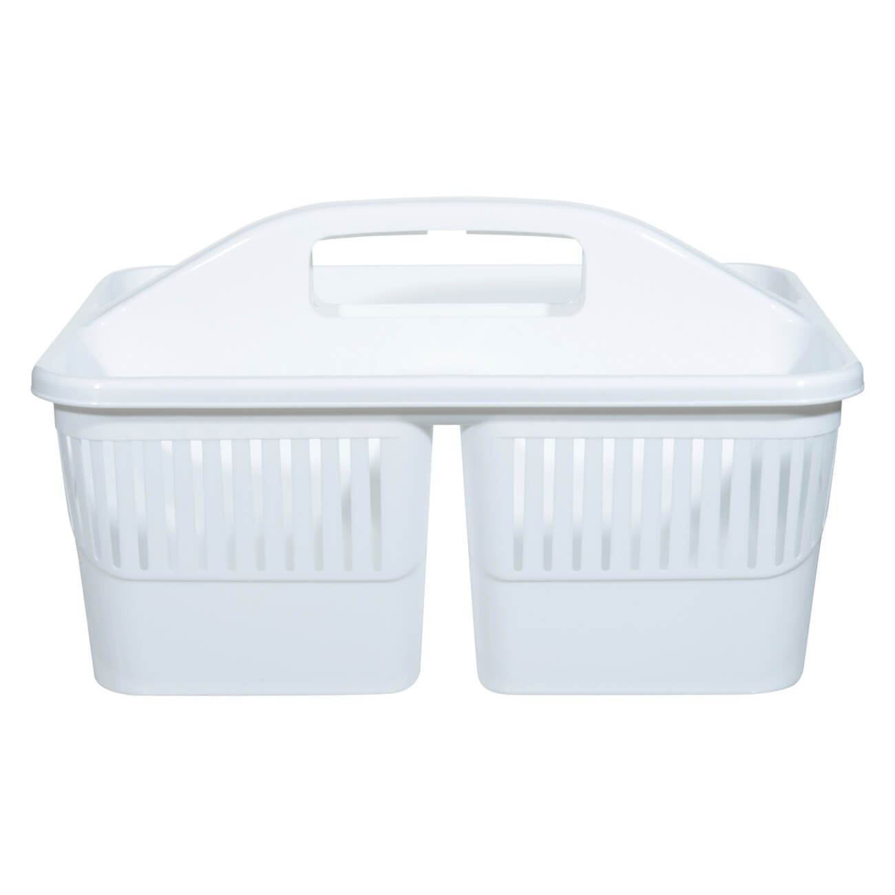 Органайзер для моющих средств, 23х30 см, переносной, пластик, белый, Compact изображение № 1