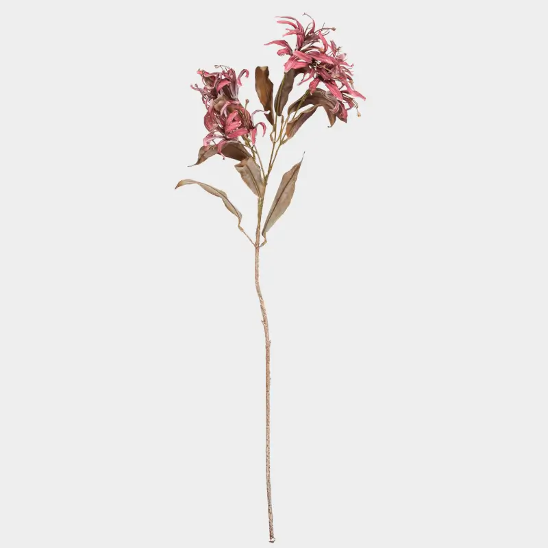 Ветка декоративная, 85 см, бумага, Нерина, Flower garden