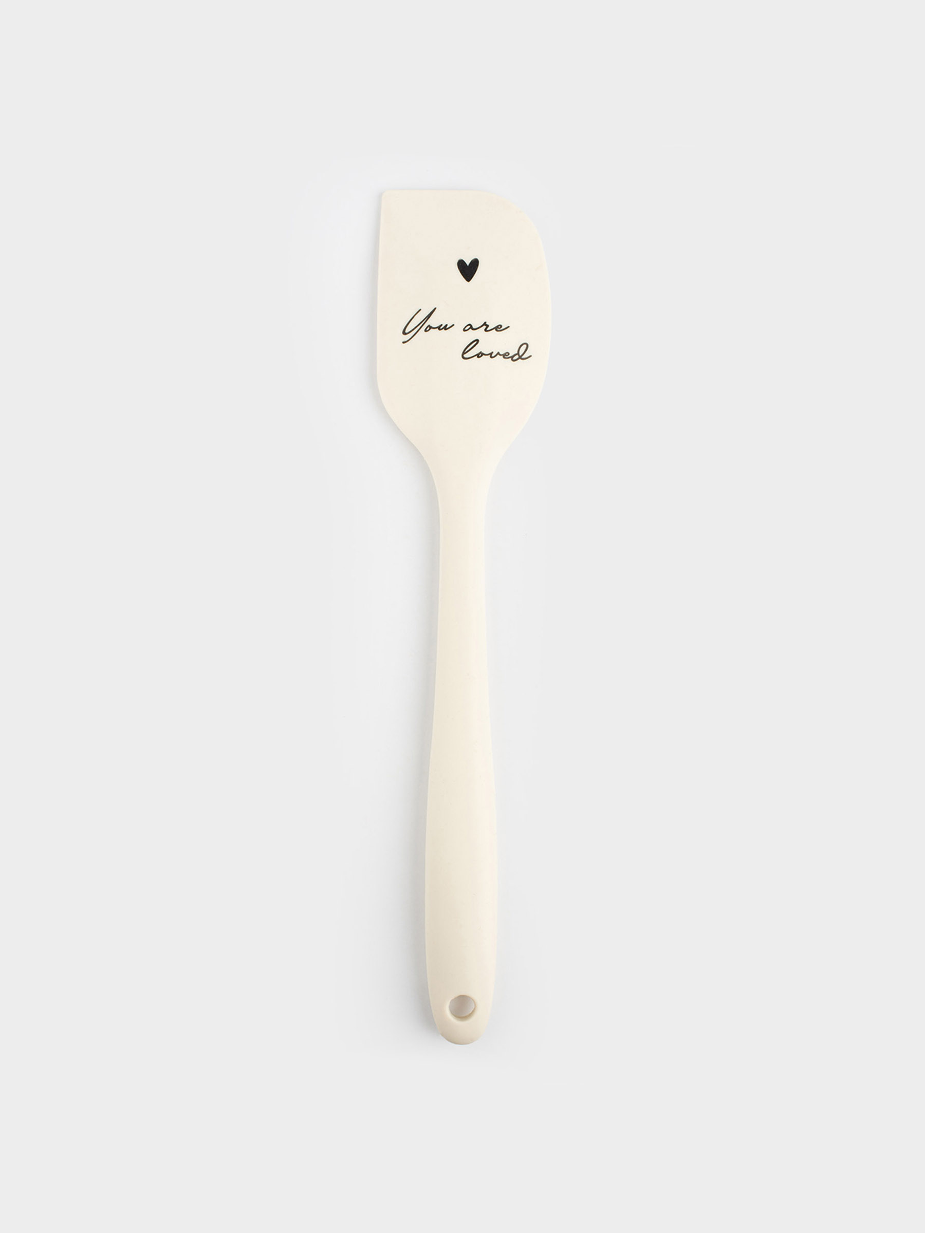 Қалақша, 27 см, силикон, сүт түстес, You are loved, Amour, image-0