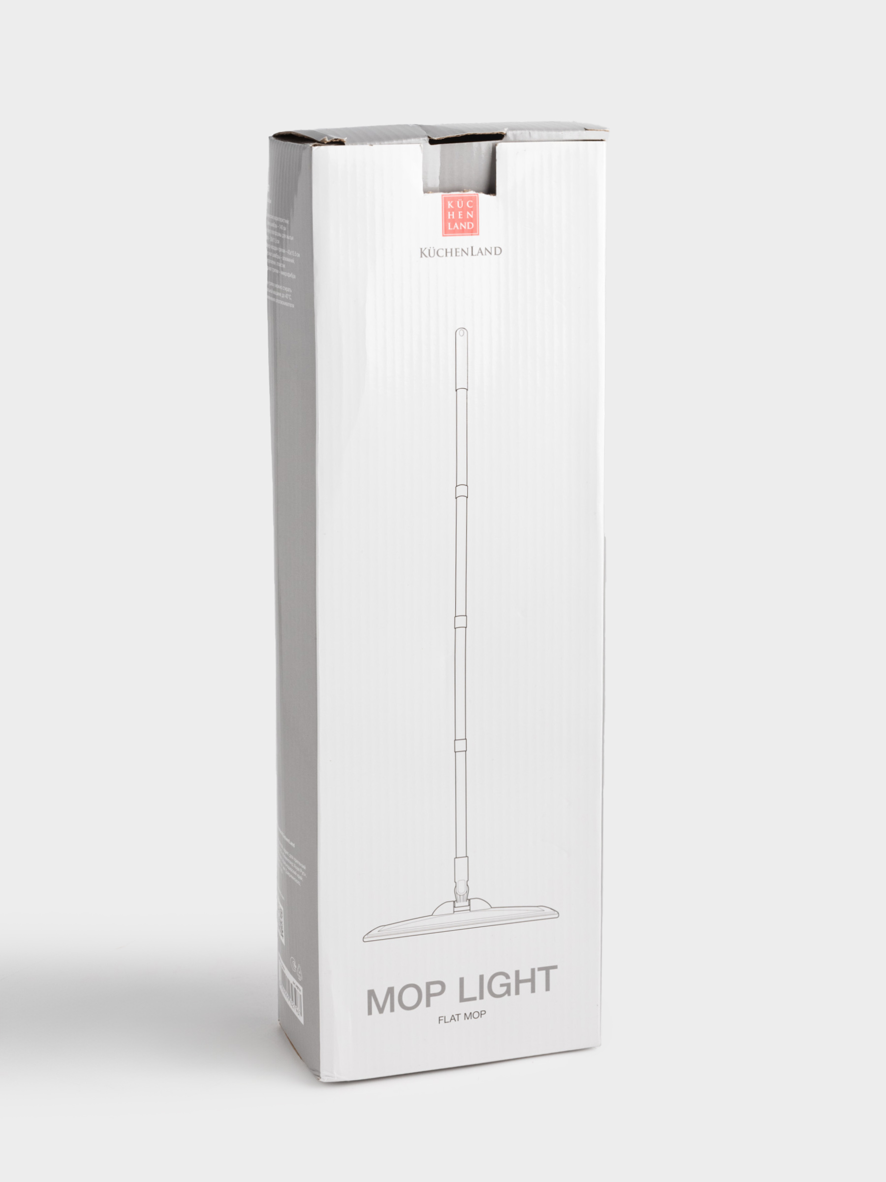 Швабра, трапеция, белая, Mop light, image-6
