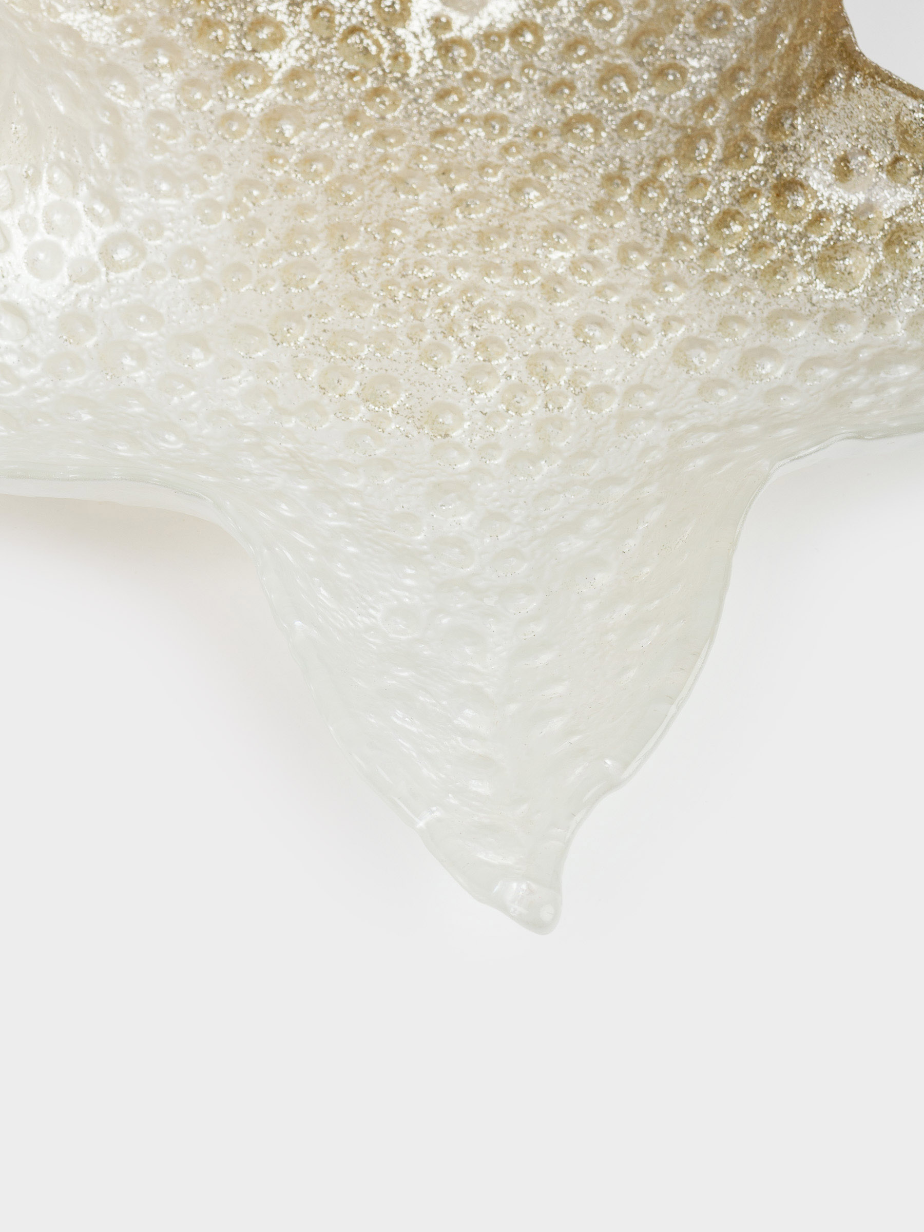 Блюдо, 26х4 см, стекло, золотистое, Морская звезда, Starfish, image-5
