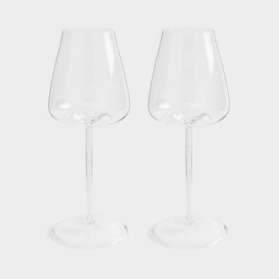 Бокал для красного вина, 450 мл, 2 шт, стекло Б/стразы, Sorento crystal ,image-0