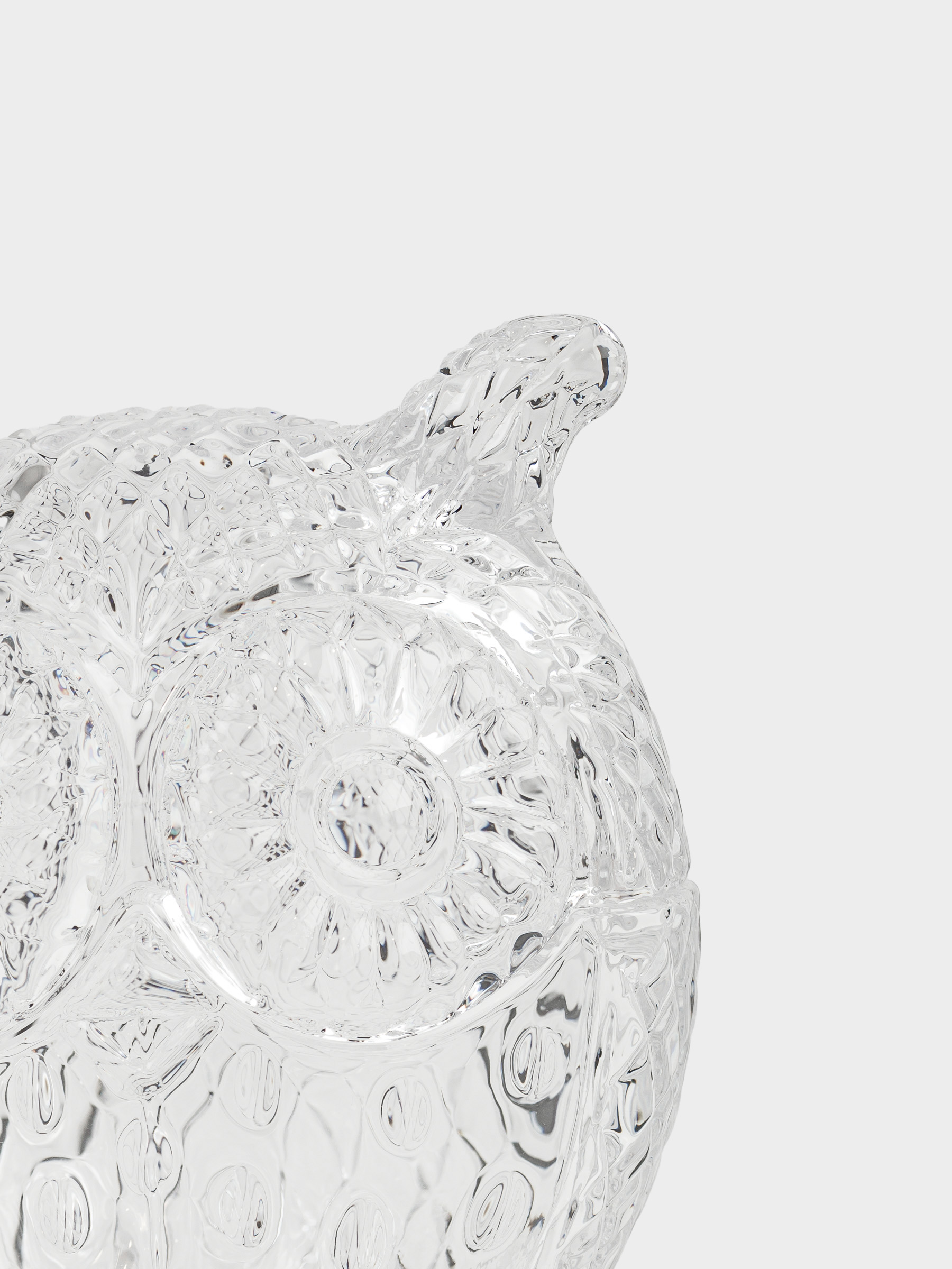 Емкость для хранения, 12х14 см, 250 мл, стекло, Сова, Owl, image-4