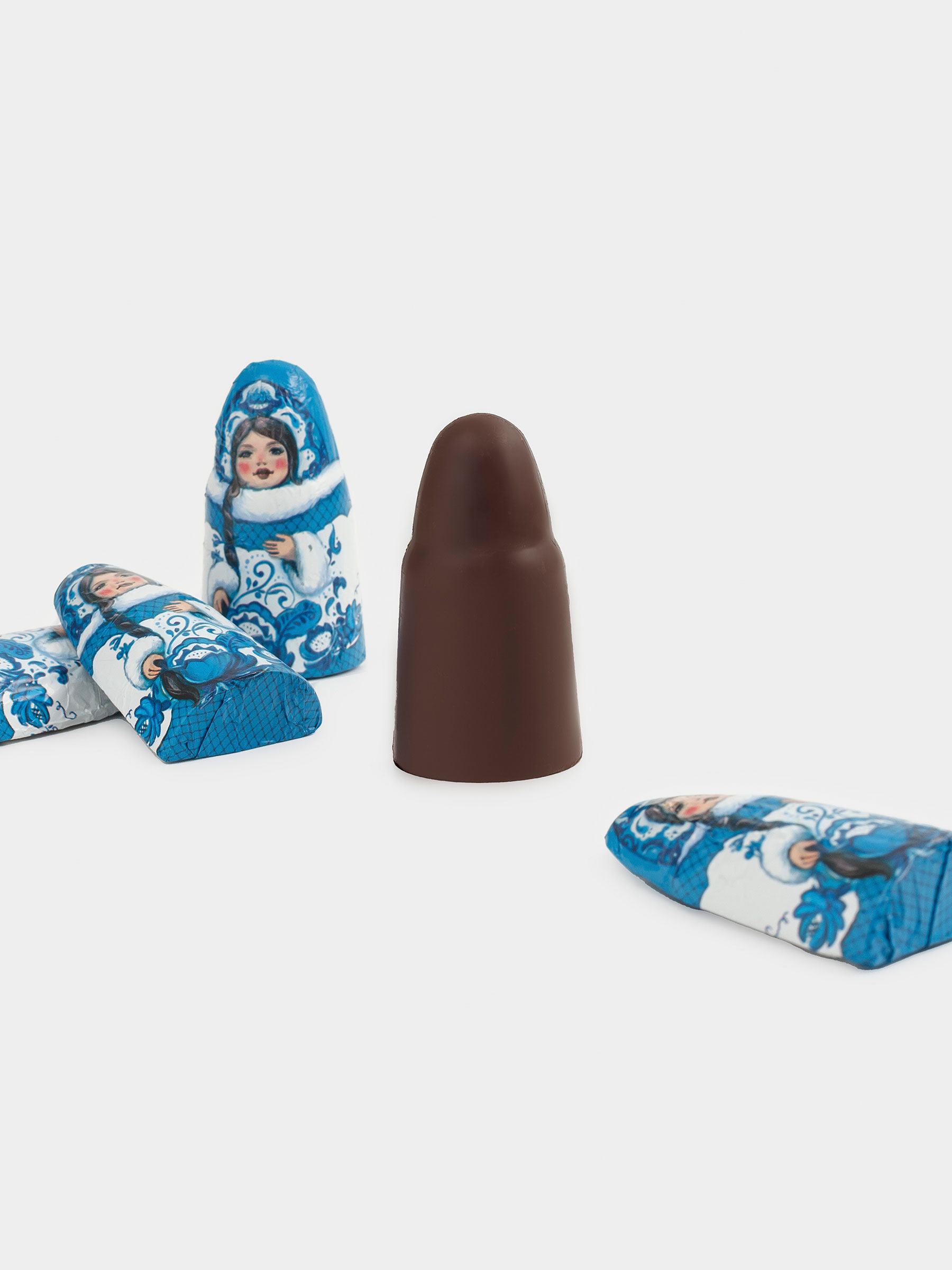 Глазурленген кәмпит, 60 г, 5 дана, помада-банан салмасы бар, Ақшақар, Sweet christmas, image-4