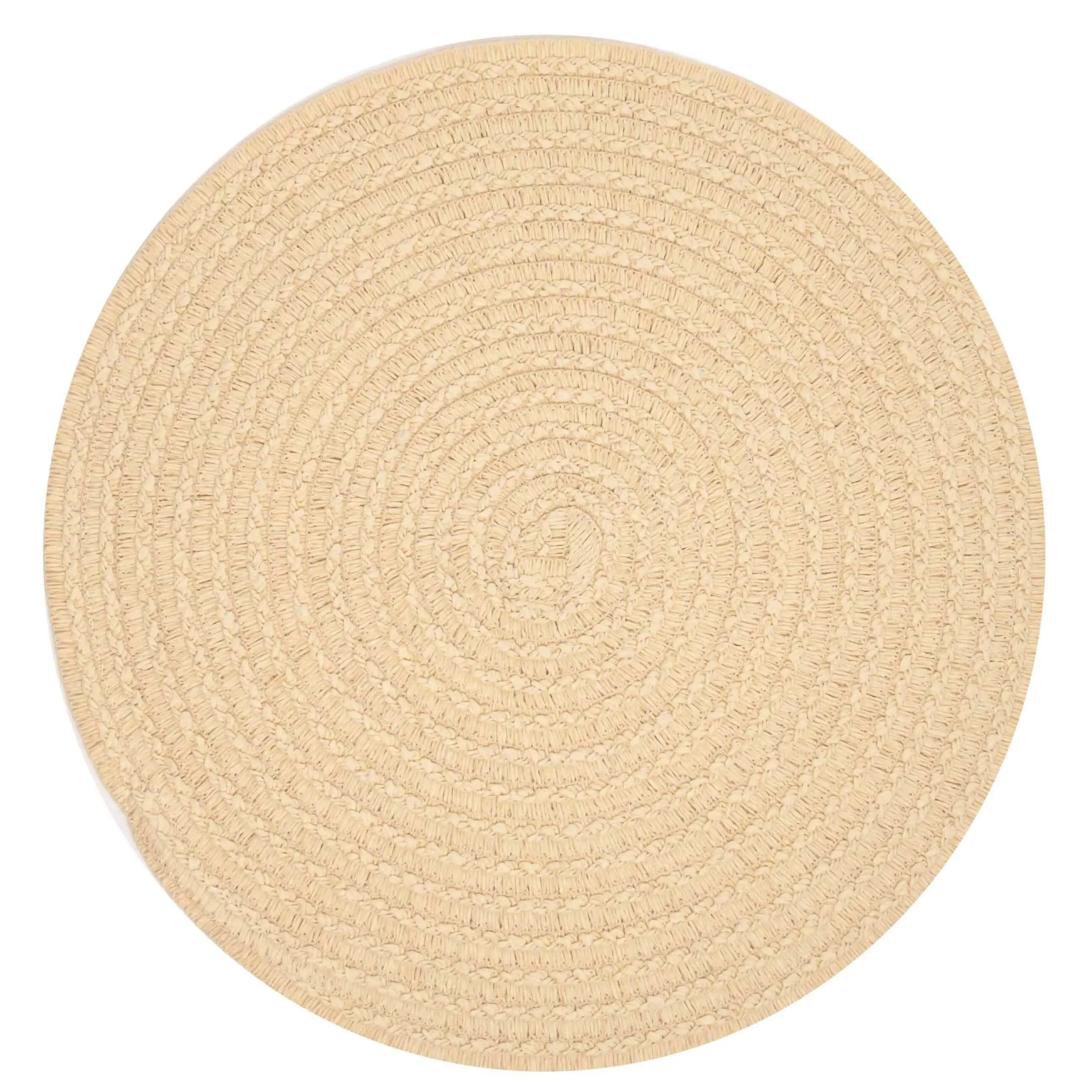 Аспаптарға арналған майлық, 38 см, қағаз, дөңгелек, бежевый, Straw