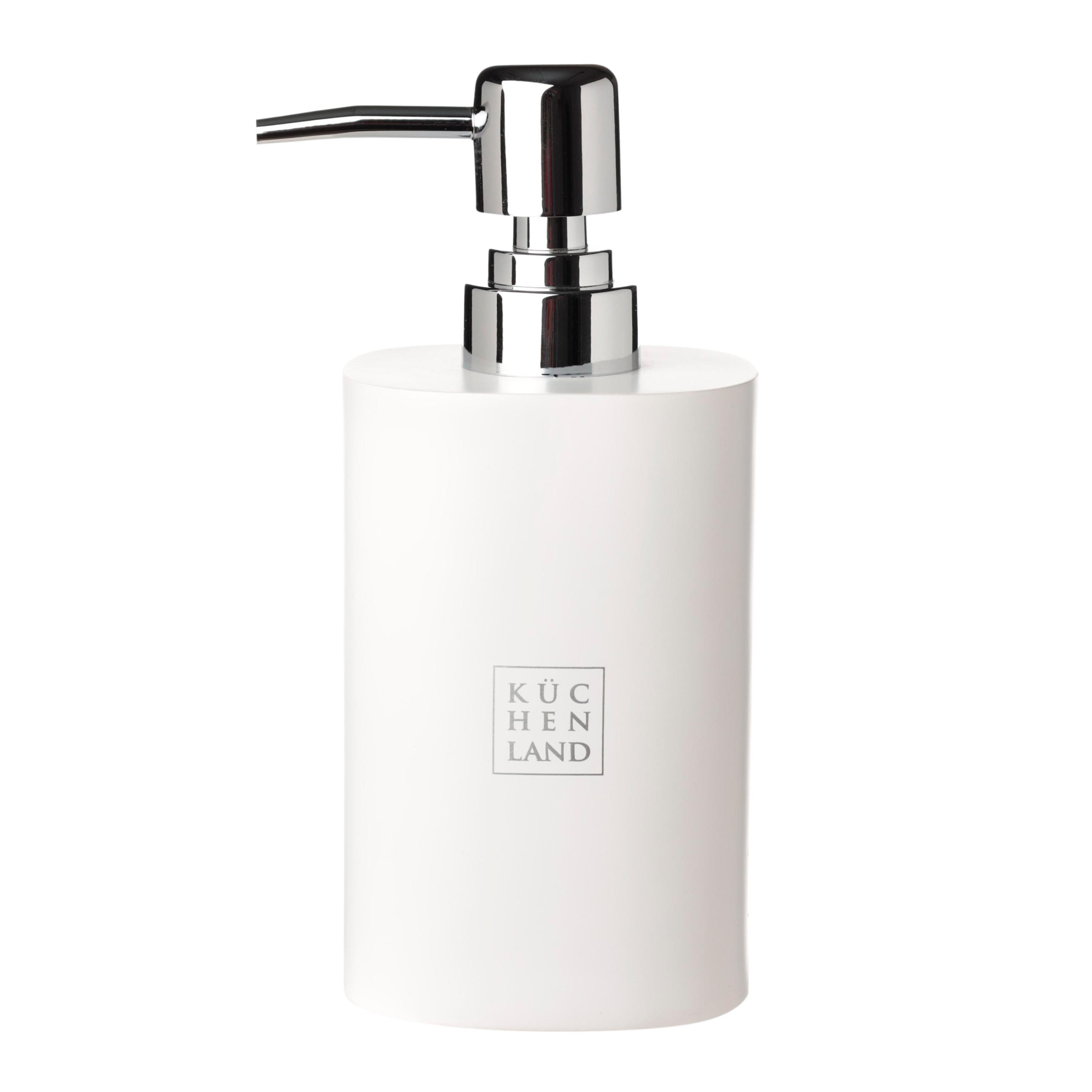 Сұйық сабын диспенсері, 300 мл, полирезин / металл, ақ, Веста