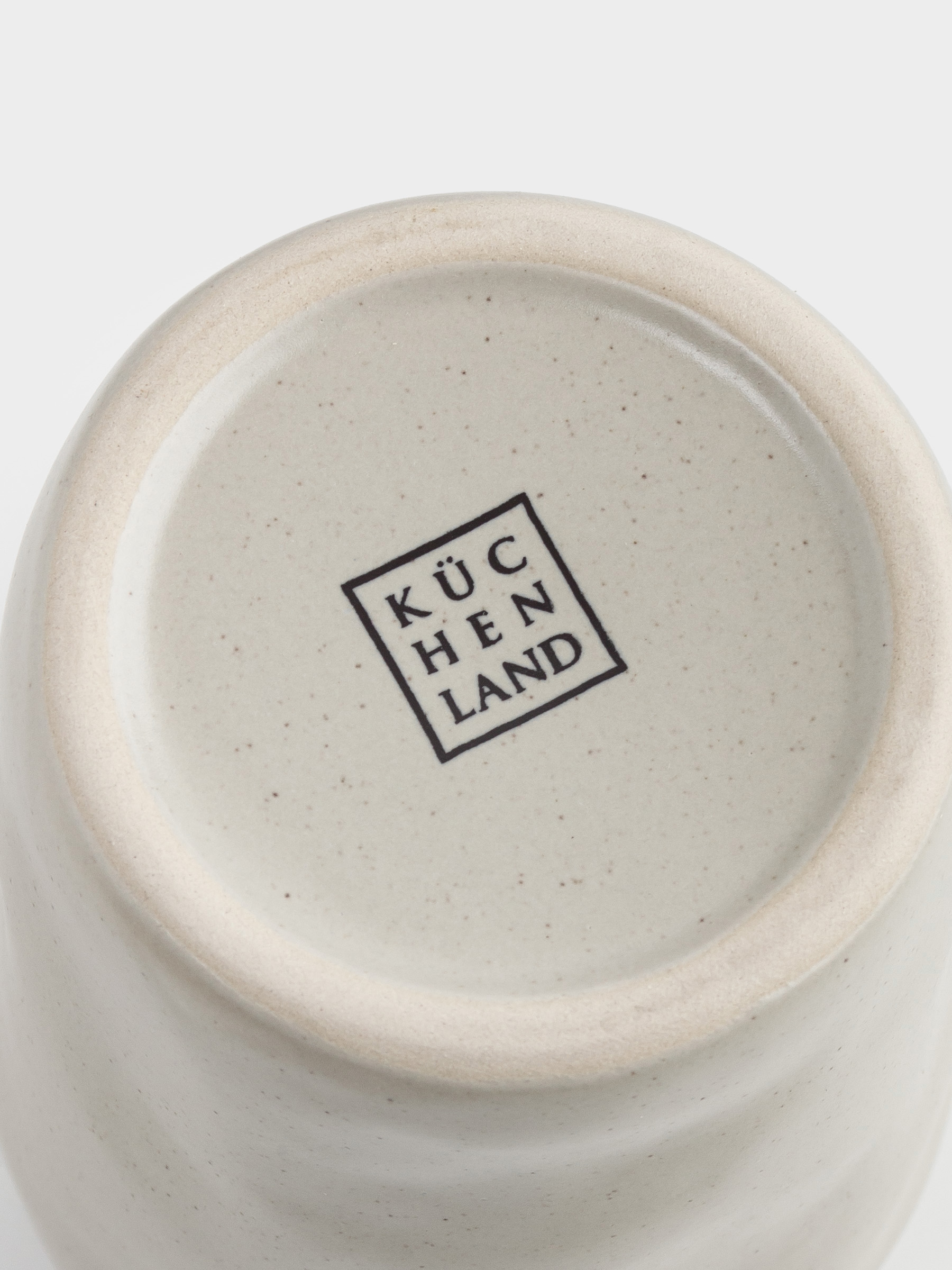 Стақан, 10 см, 300 мл, керамика, сарғылт-қоңыр, Мыжылған әсер, Crumple creme, image-4