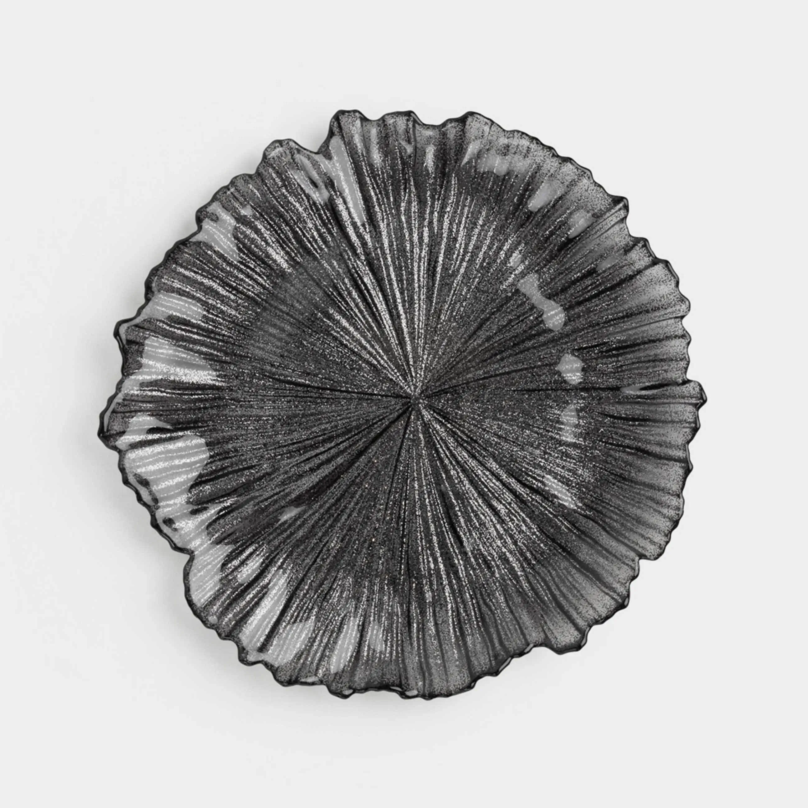 Тіскебасар тәрелкесі, 21 см, шыны Р, сұр, Verge