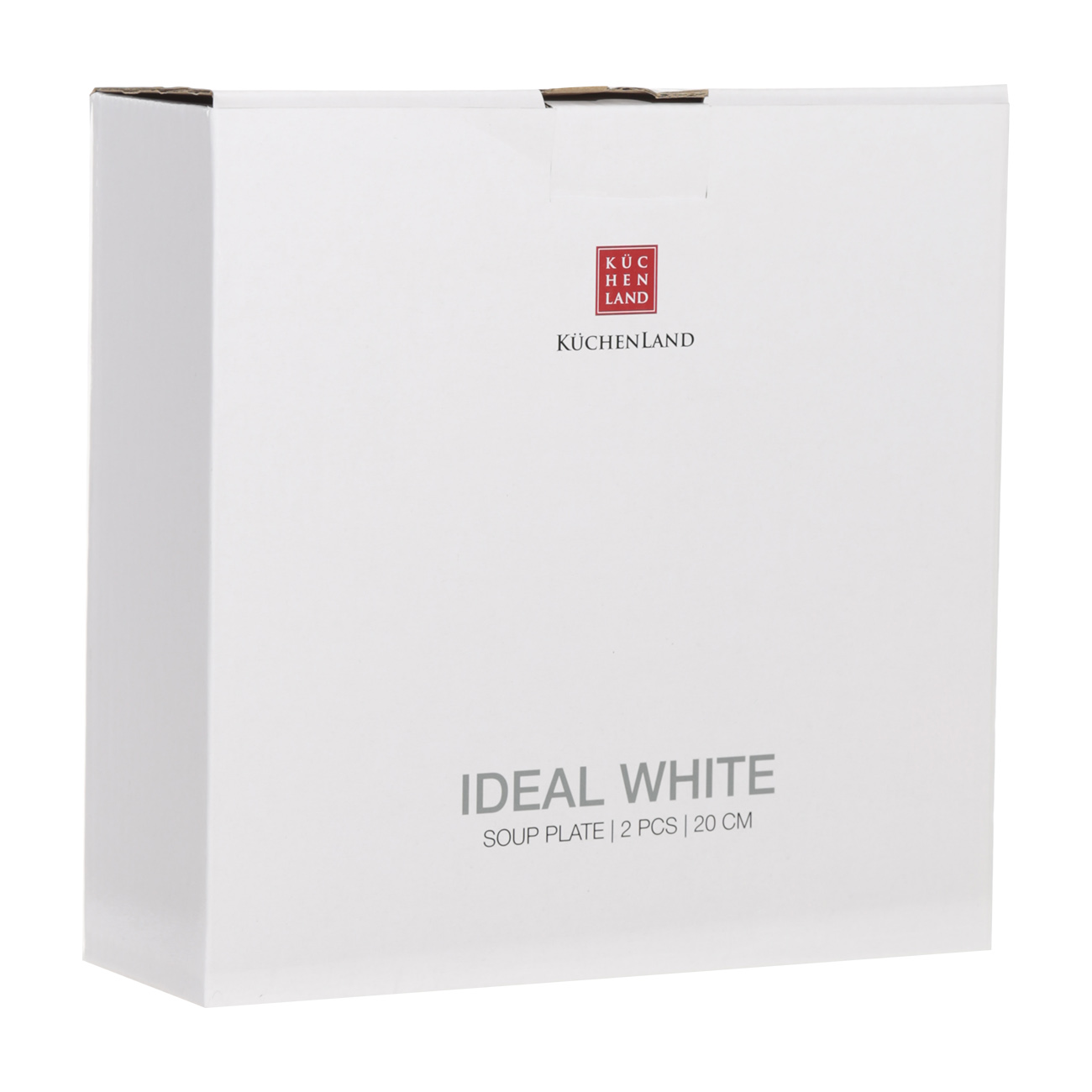 Тарелка суповая, 20х5 см, 2 шт, фарфор F, белая, Ideal white, image-3
