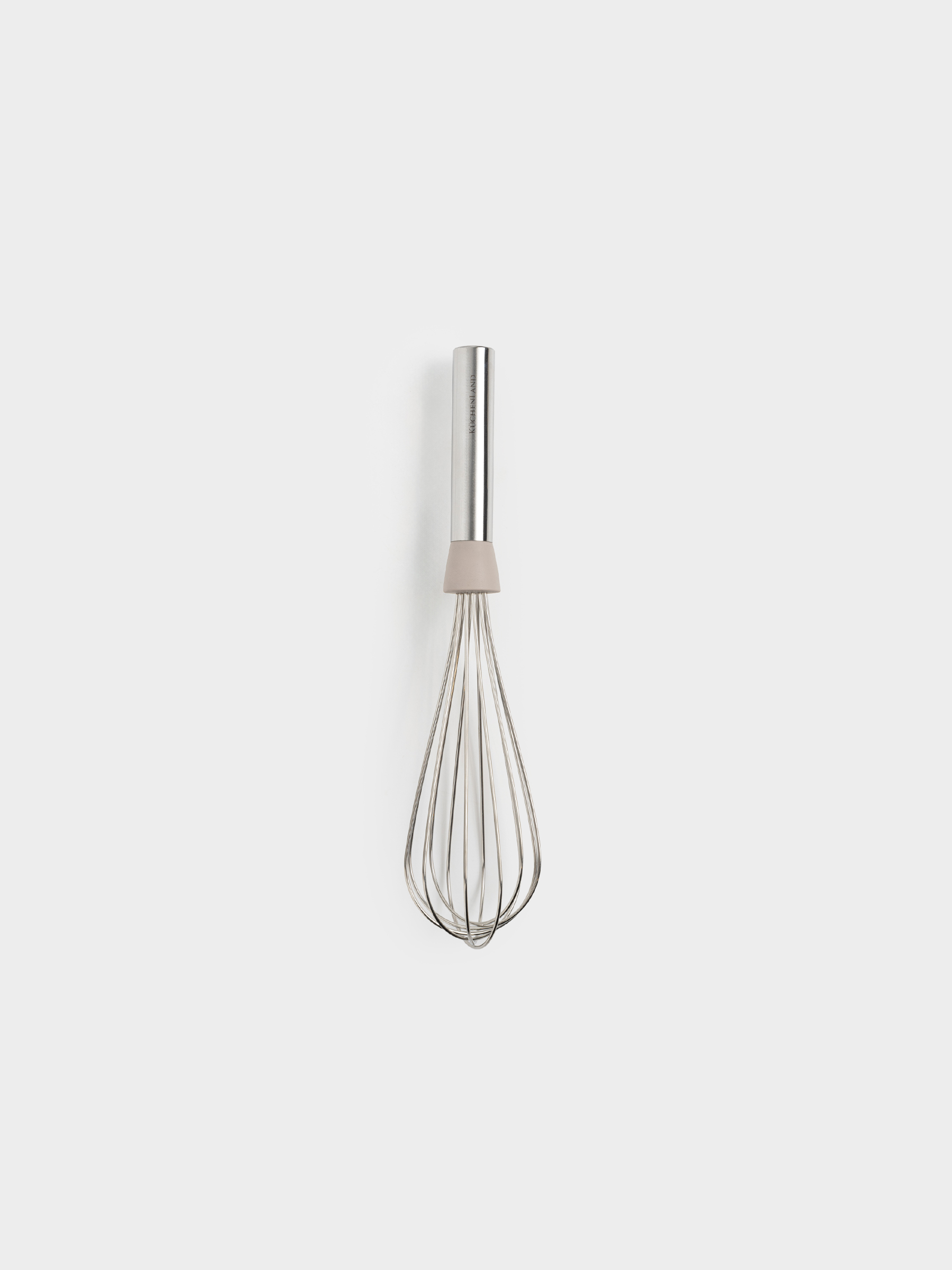 Бұлғауыш, 32 см, болат/силикон, сұр, Ginelli kitchen