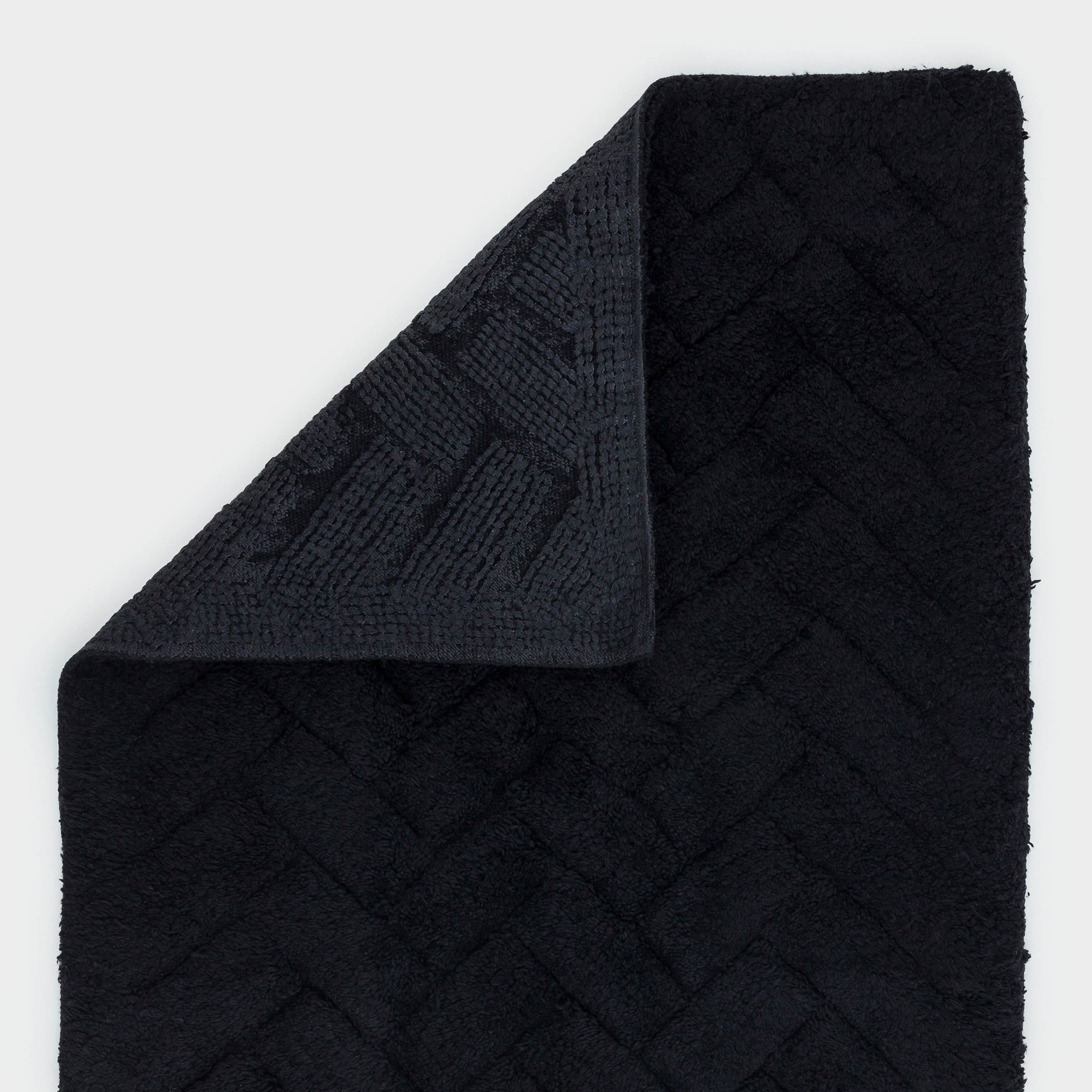 Коврик для ванной комнаты, 50x80/50x50 см, 2 шт, противоскользящий, хлопок, черный, Neutral, image-7
