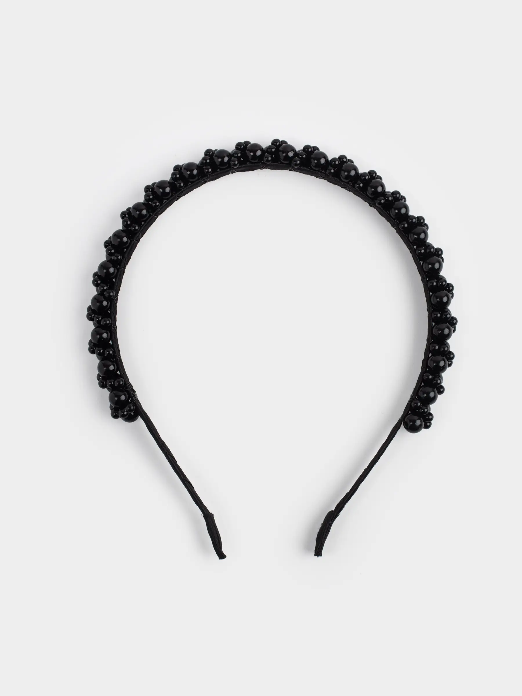 Тоғыншақ, 13х16 см, пластик/металл, қара, моншақтар, Hairstyle