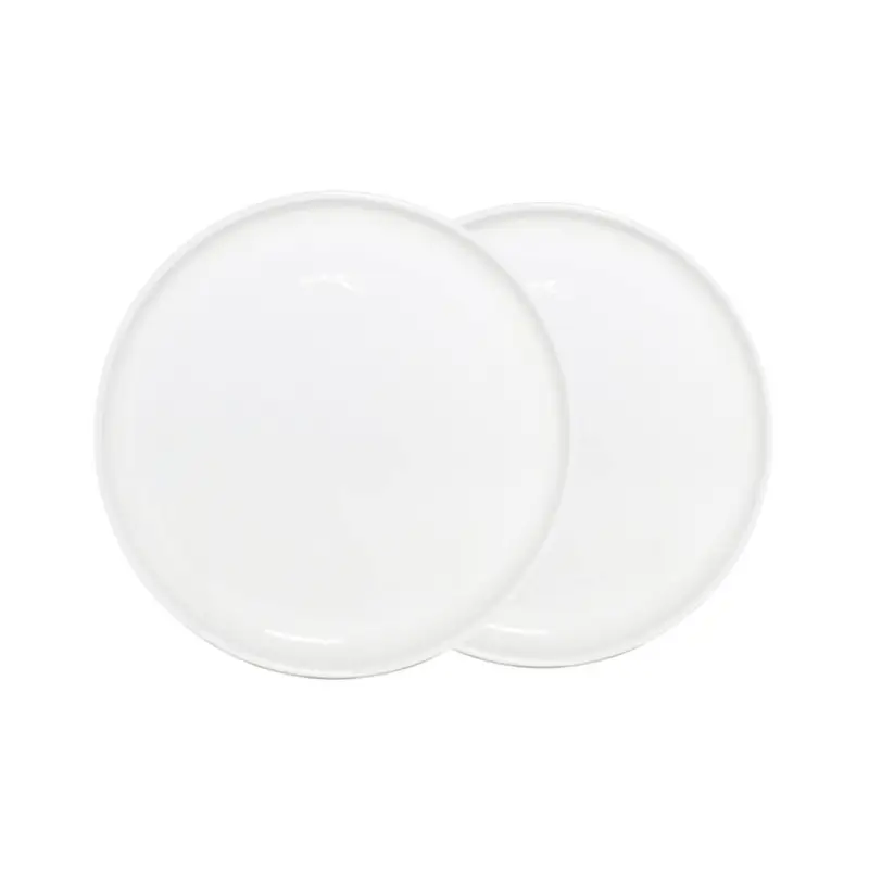 Тарелка десертная, 20 см, 2 шт, фарфор F, белая, Ideal white, image-0