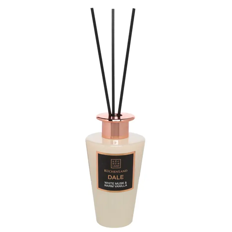Ароматический диффузор, 200 мл, бежевый, White musk and Warm Vanilla, Dale ,image-0